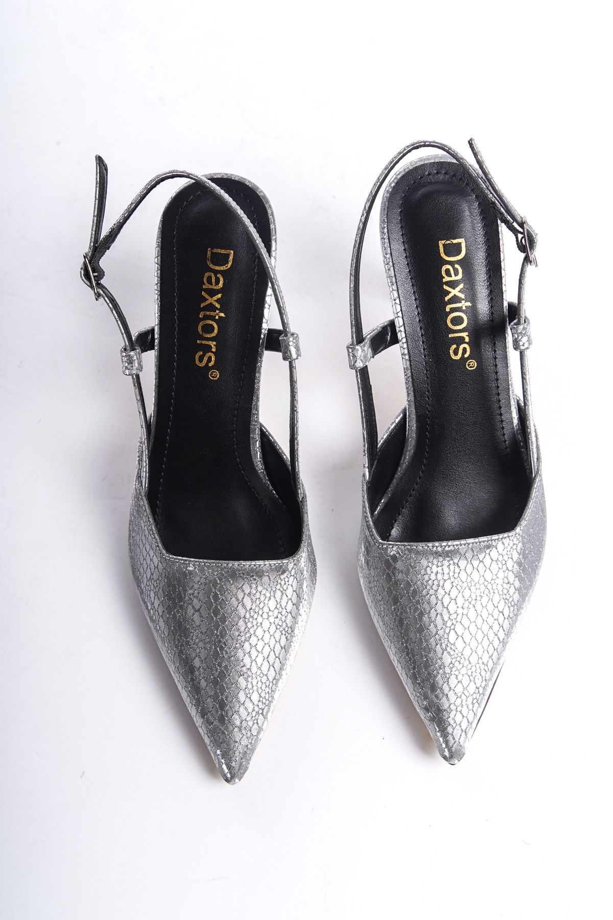 Garantili D438 Günlük Kadın Klasik Topuklu Ayakkabı - Görsel 4