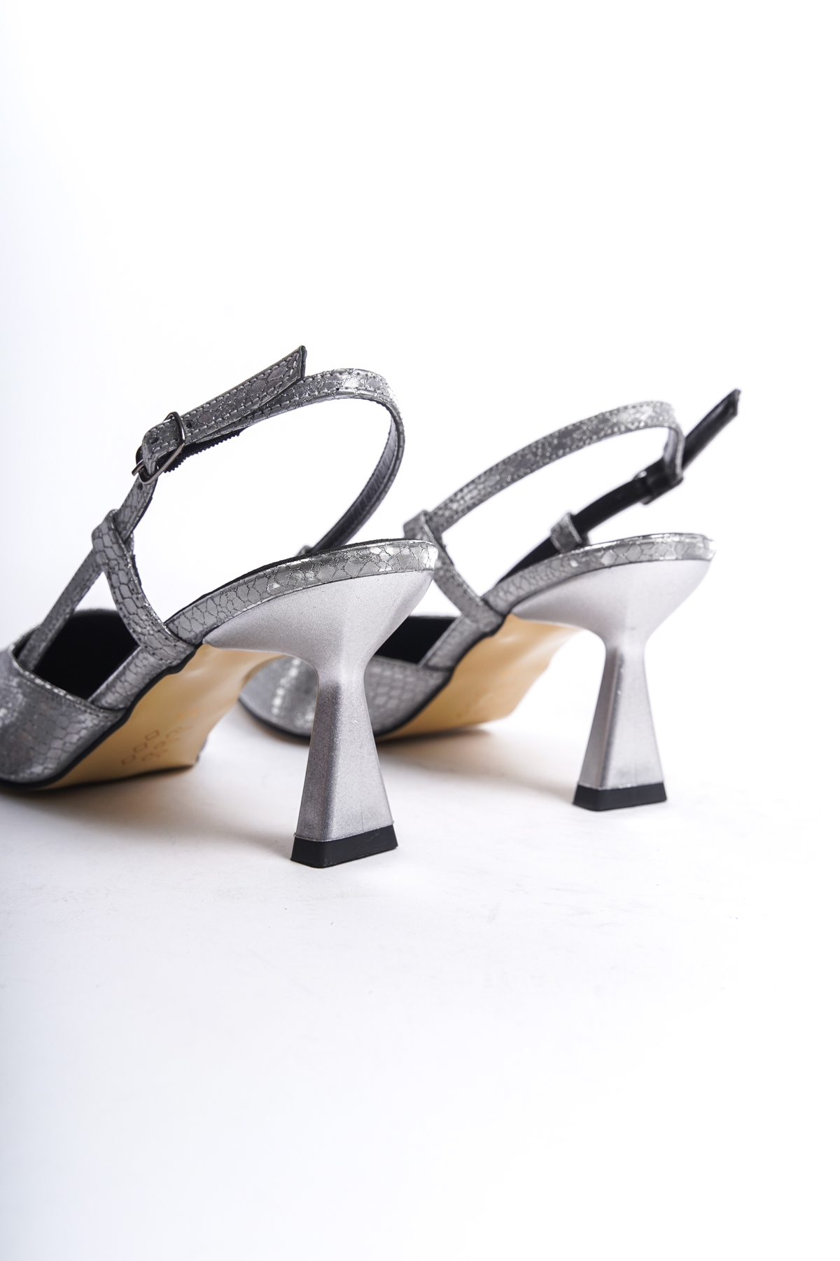 Garantili D438 Günlük Kadın Klasik Topuklu Ayakkabı - Görsel 6