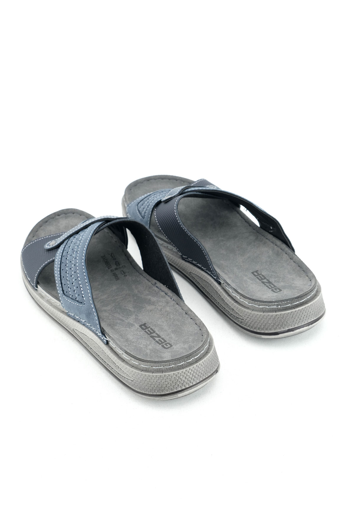 Yazlık Erkek Tasarım Rahat Taban Günlük Terlik - Görsel 5