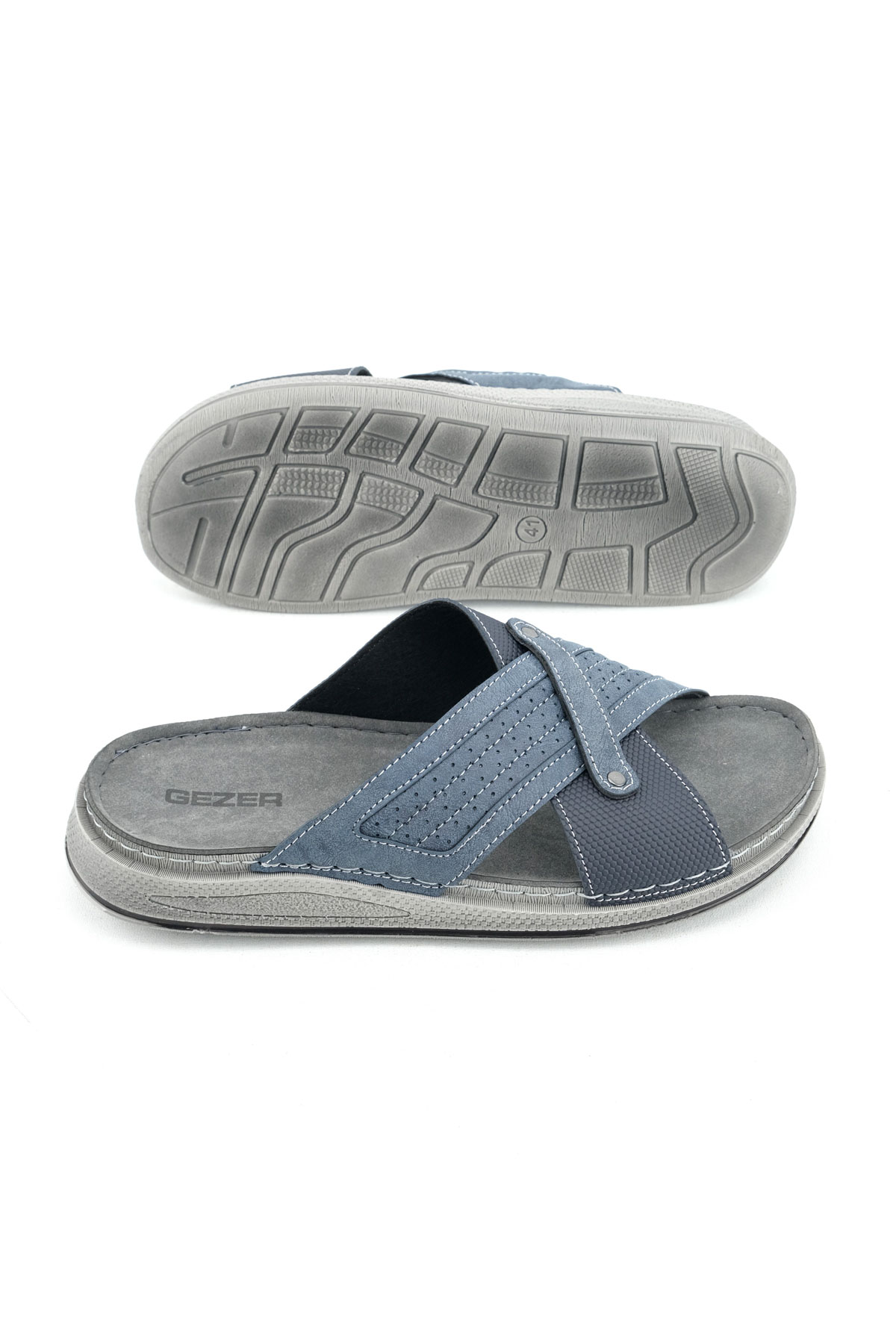 Yazlık Erkek Tasarım Rahat Taban Günlük Terlik - Görsel 6
