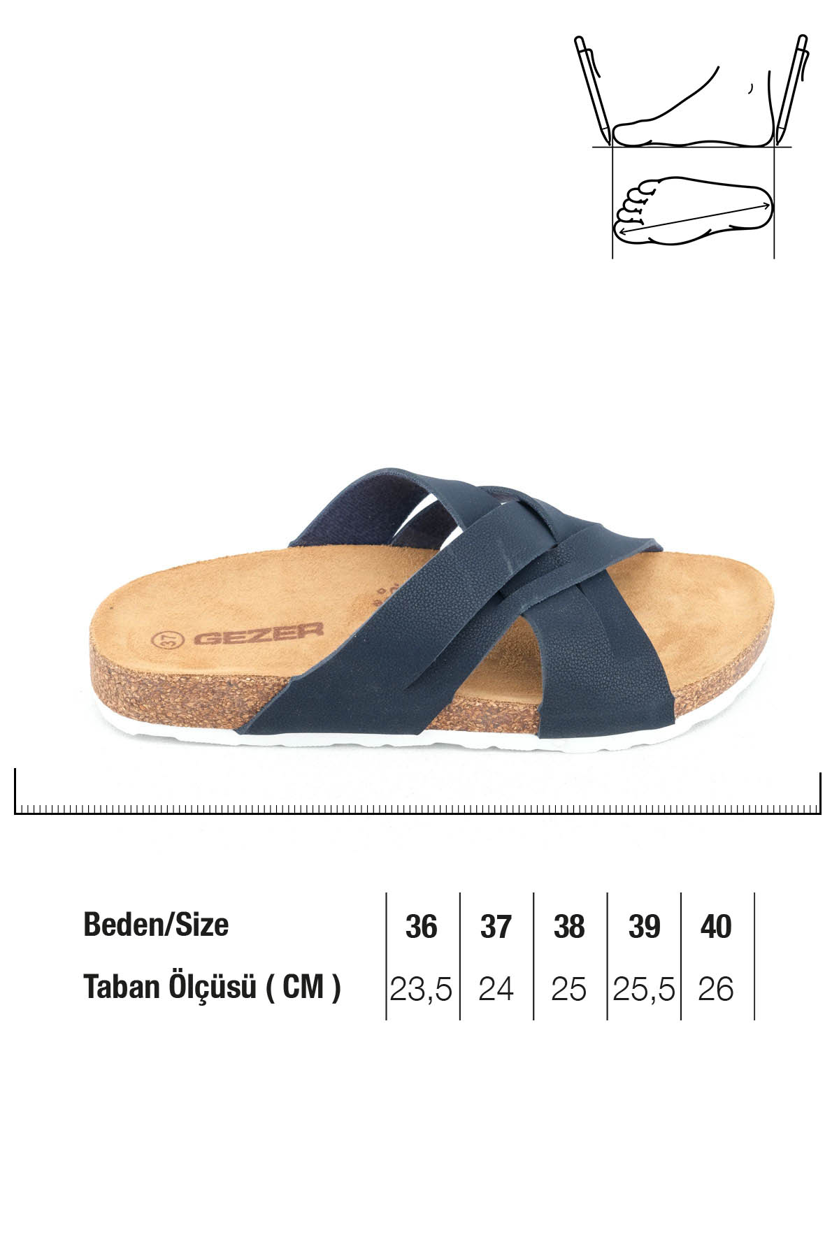 Yazlık Kadın Mantarlı PVC Rahat Taban Günlük Terlik - Görsel 3