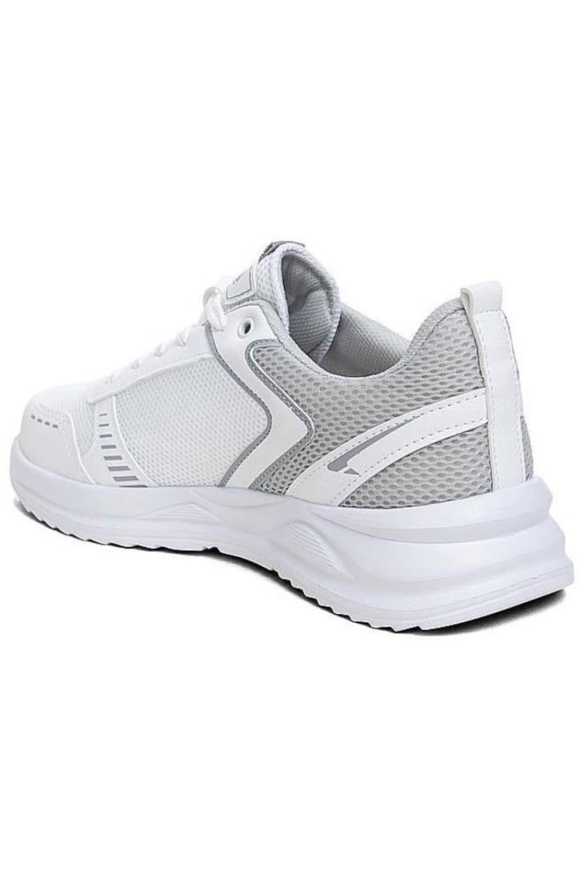 5310 Anorak Trend Sneaker Erkek Ayakkabı Beyaz Gümüş - Görsel 4