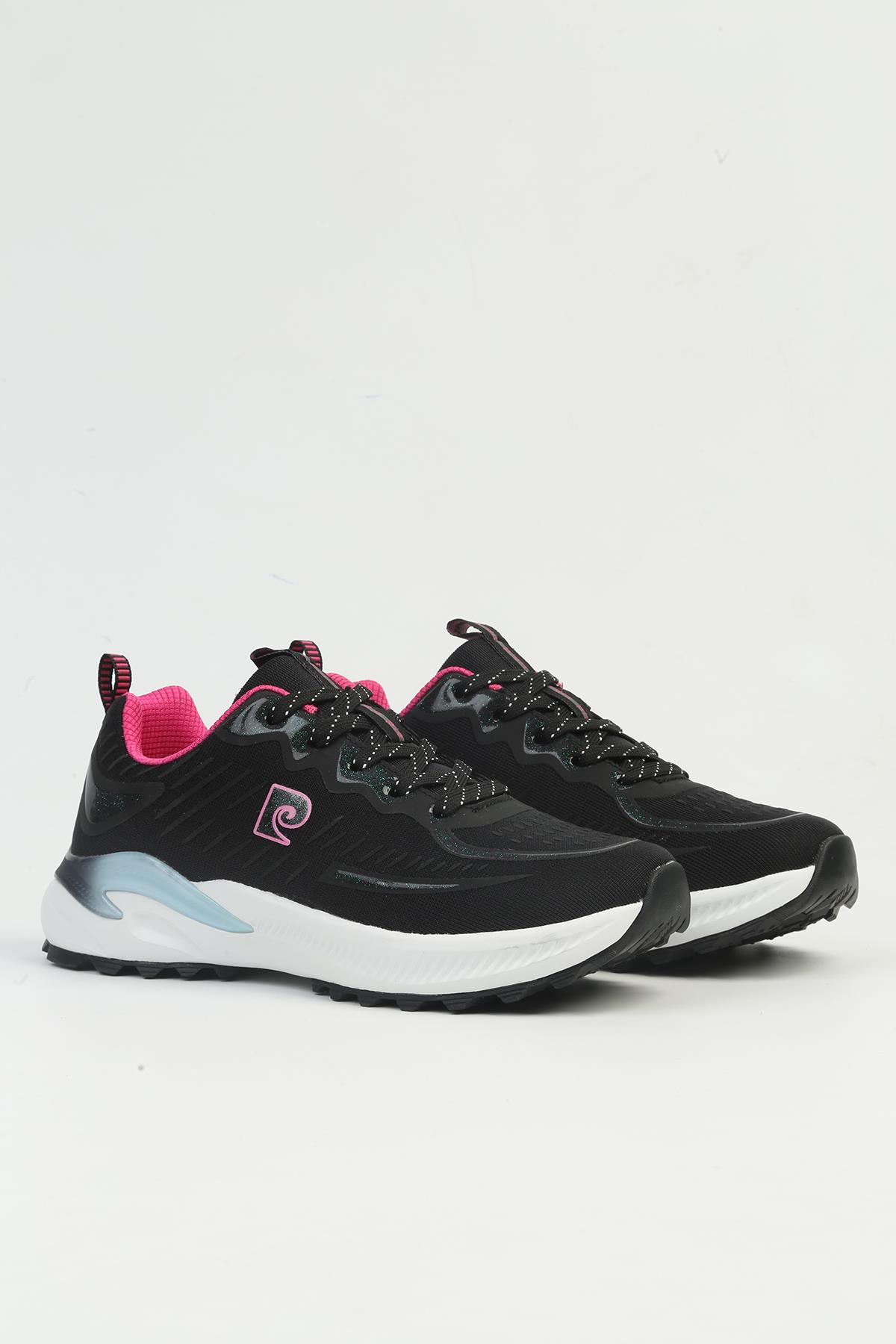 ® Kadın Siyah Beyaz Spor Ayakkabı PCI-10057 - Görsel 3