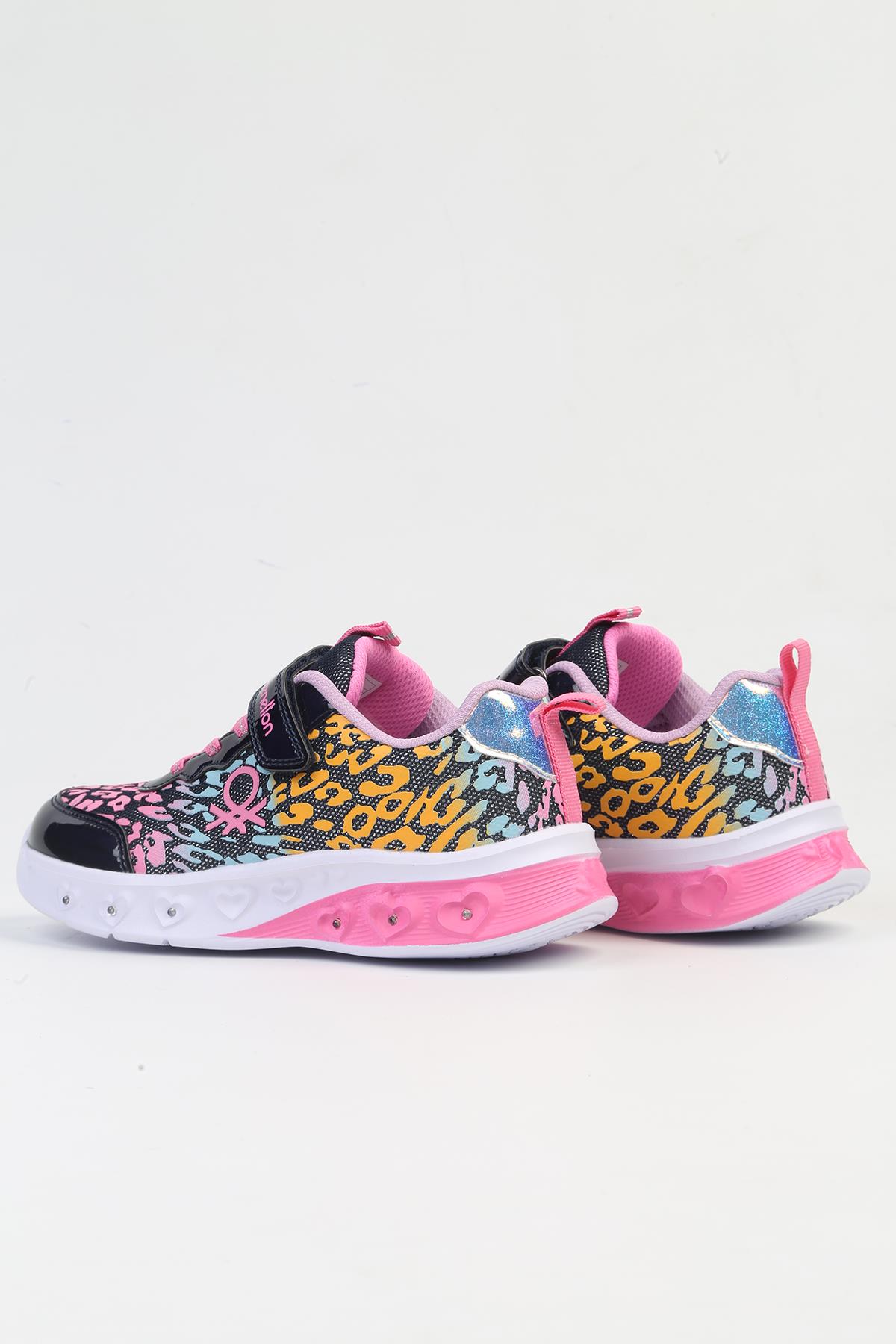 ® İTHAL Lacivert Işıklı Çocuk Spor Ayakkabı BNI-10181 - Görsel 4