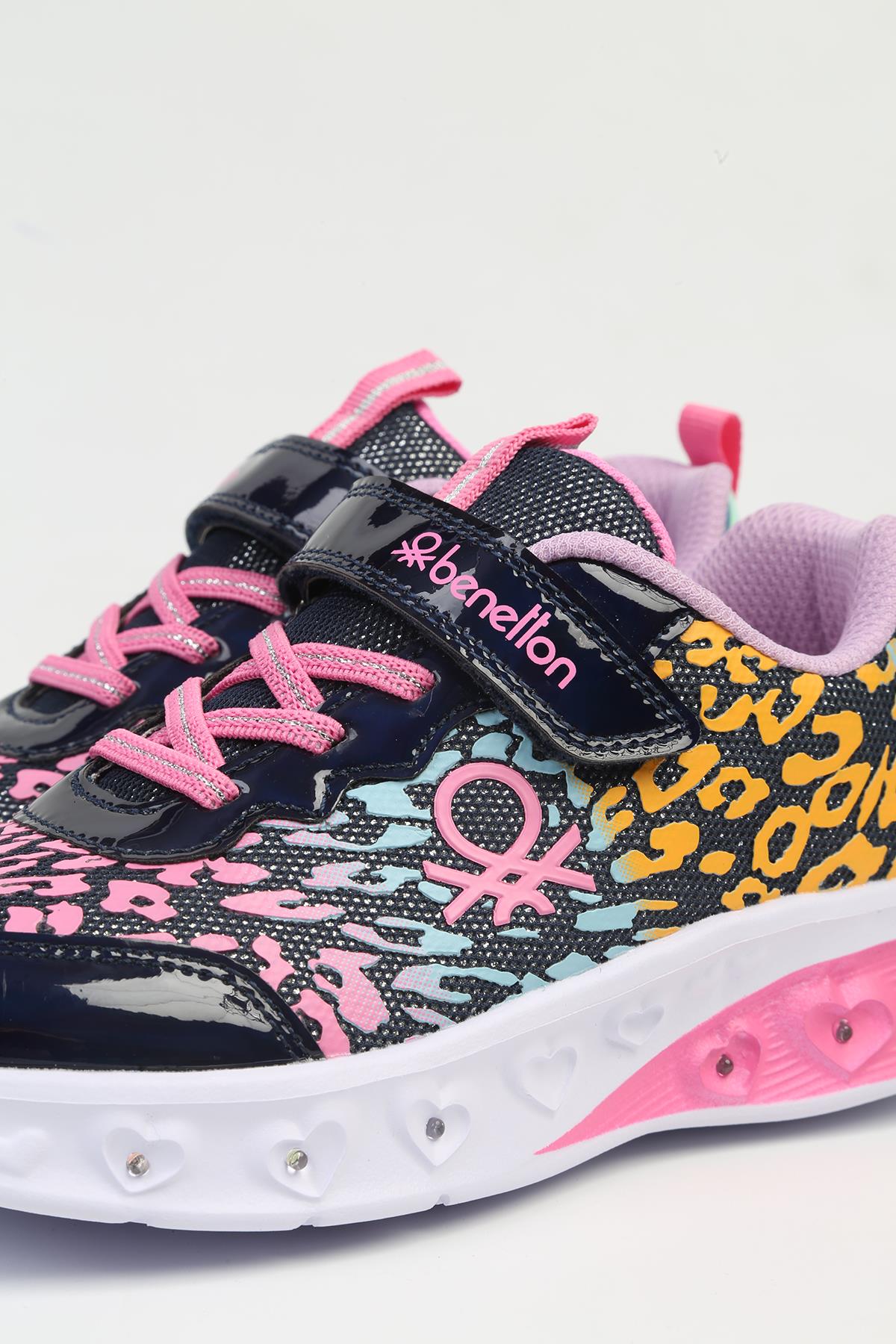 ® İTHAL Lacivert Işıklı Çocuk Spor Ayakkabı BNI-10181 - Görsel 5