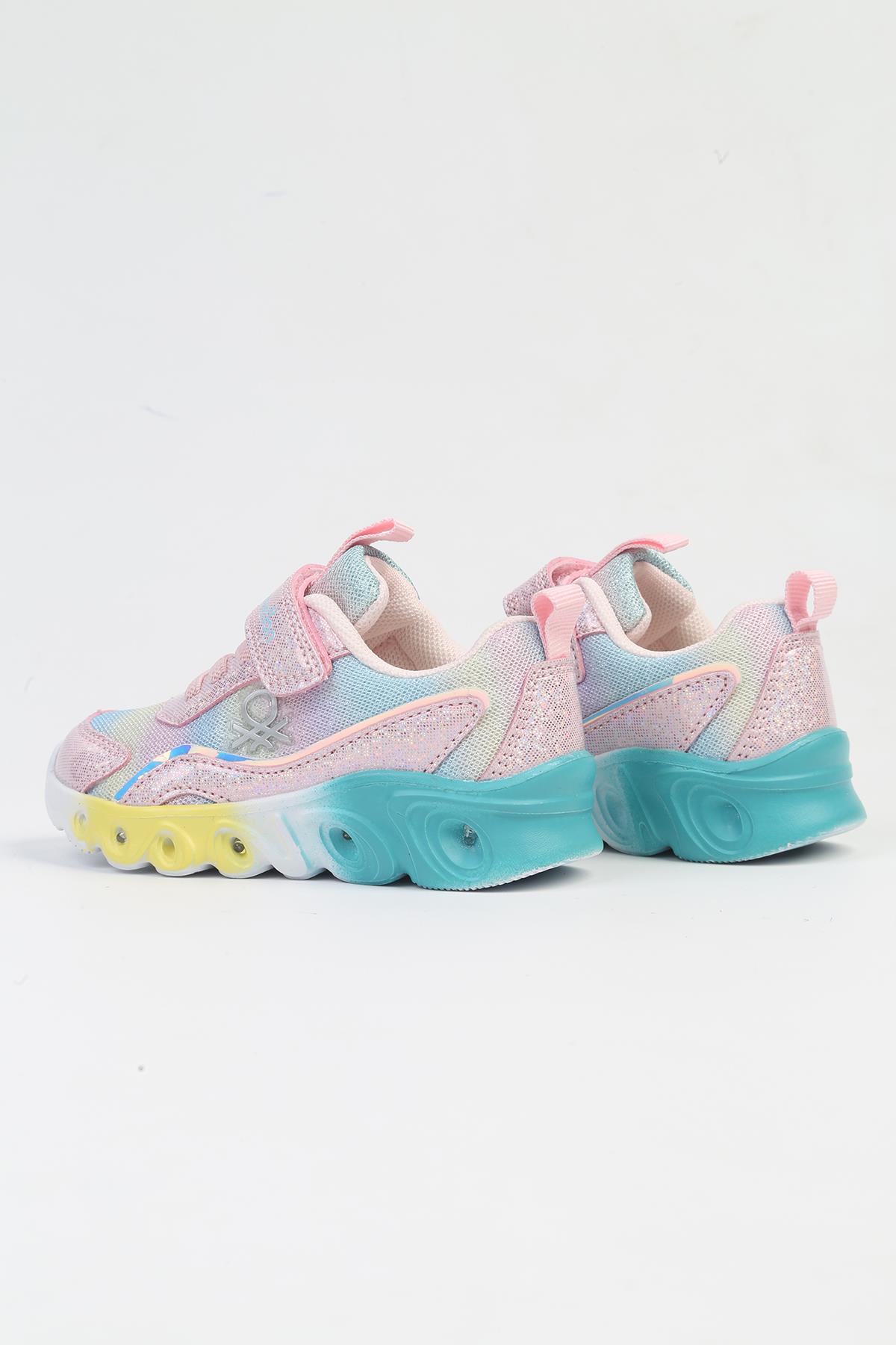 ® İTHAL Pembe Çocuk Spor Ayakkabı BNI-10136 - Görsel 4