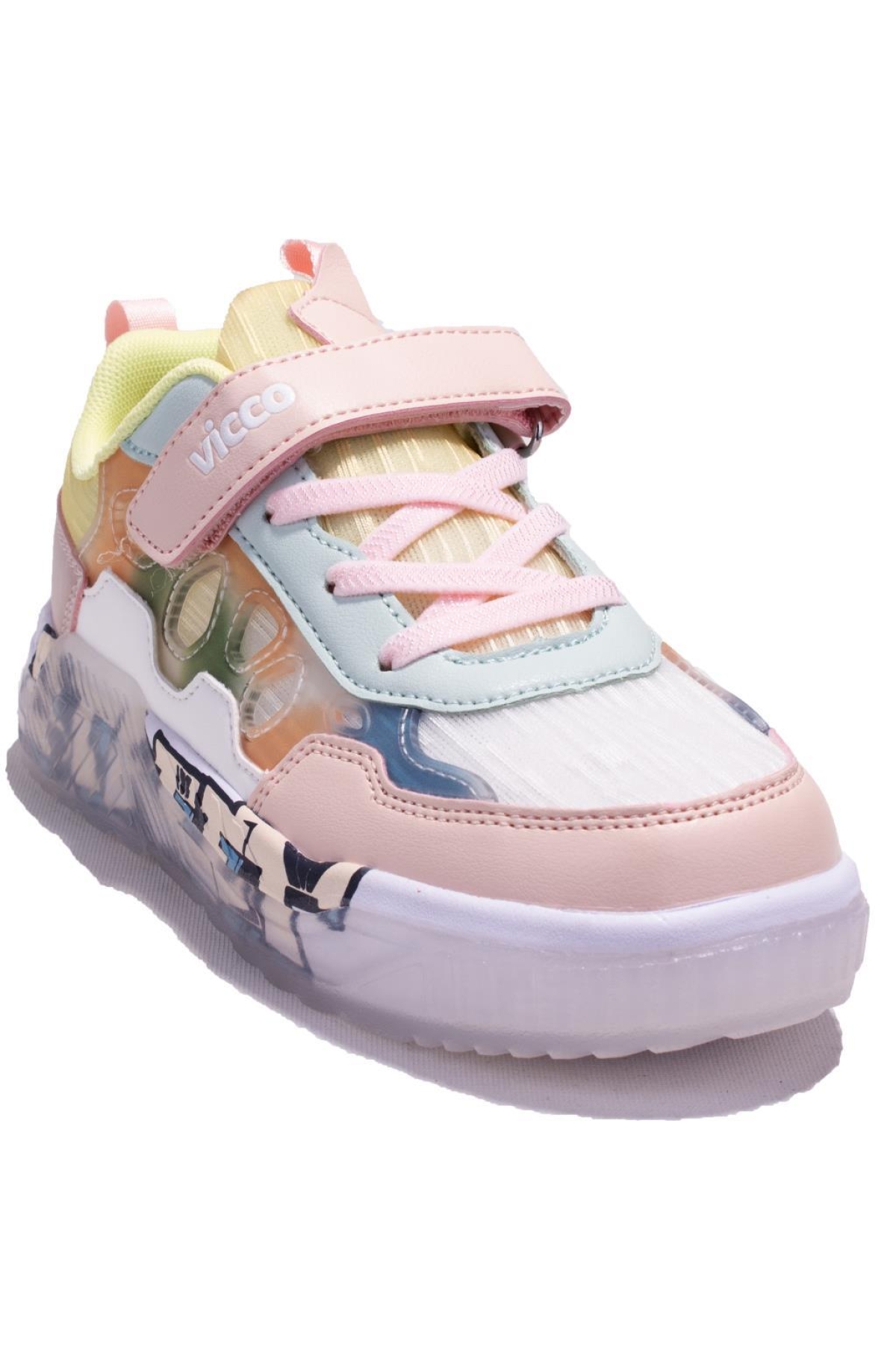 Bita 346F24Y128 Pudra Ortopedik Kız Çocuk Spor Ayakkabı - Görsel 3