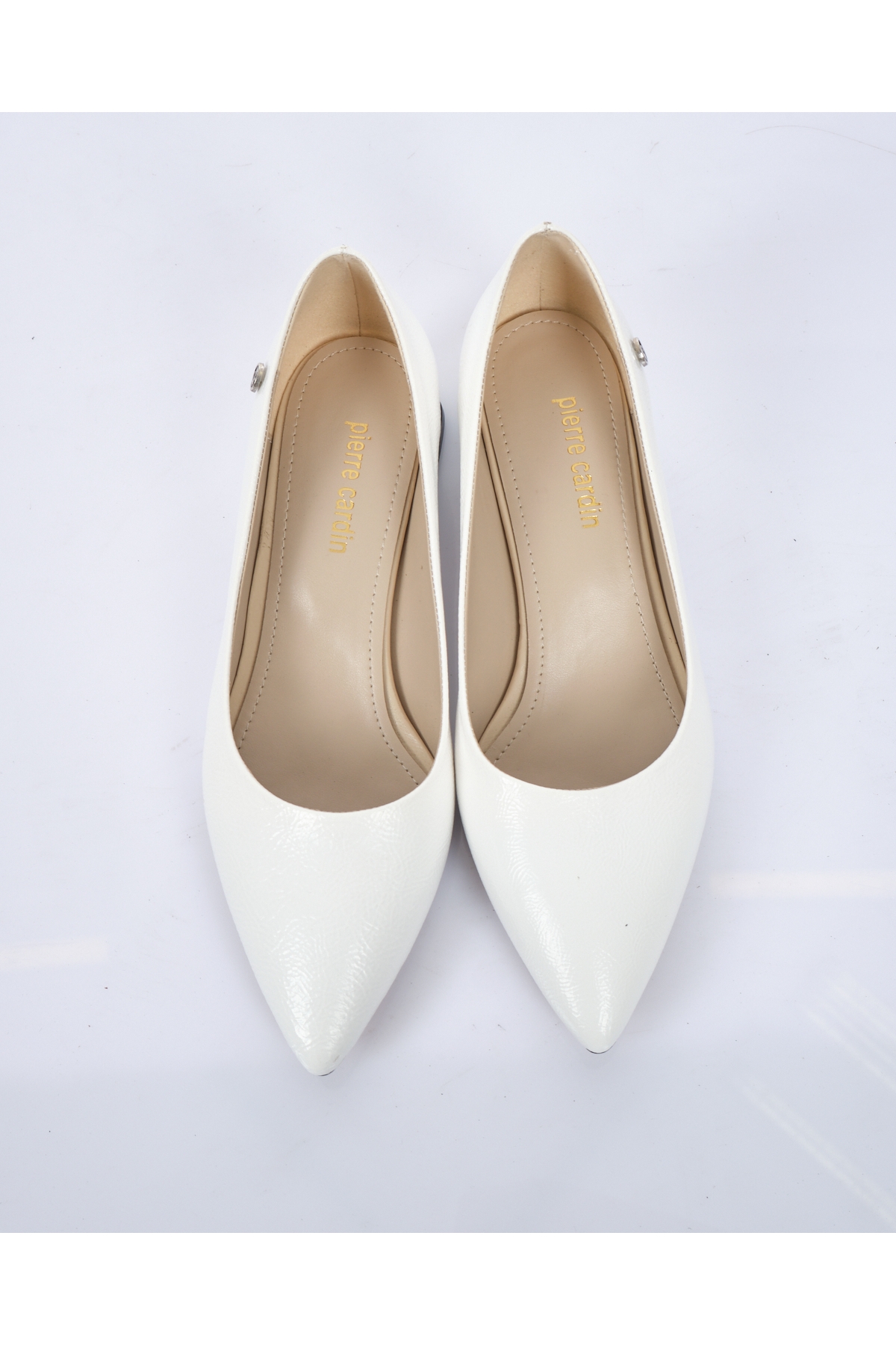 Beyaz Kadın Abiye Ayakkabı PC-52009 - Görsel 5