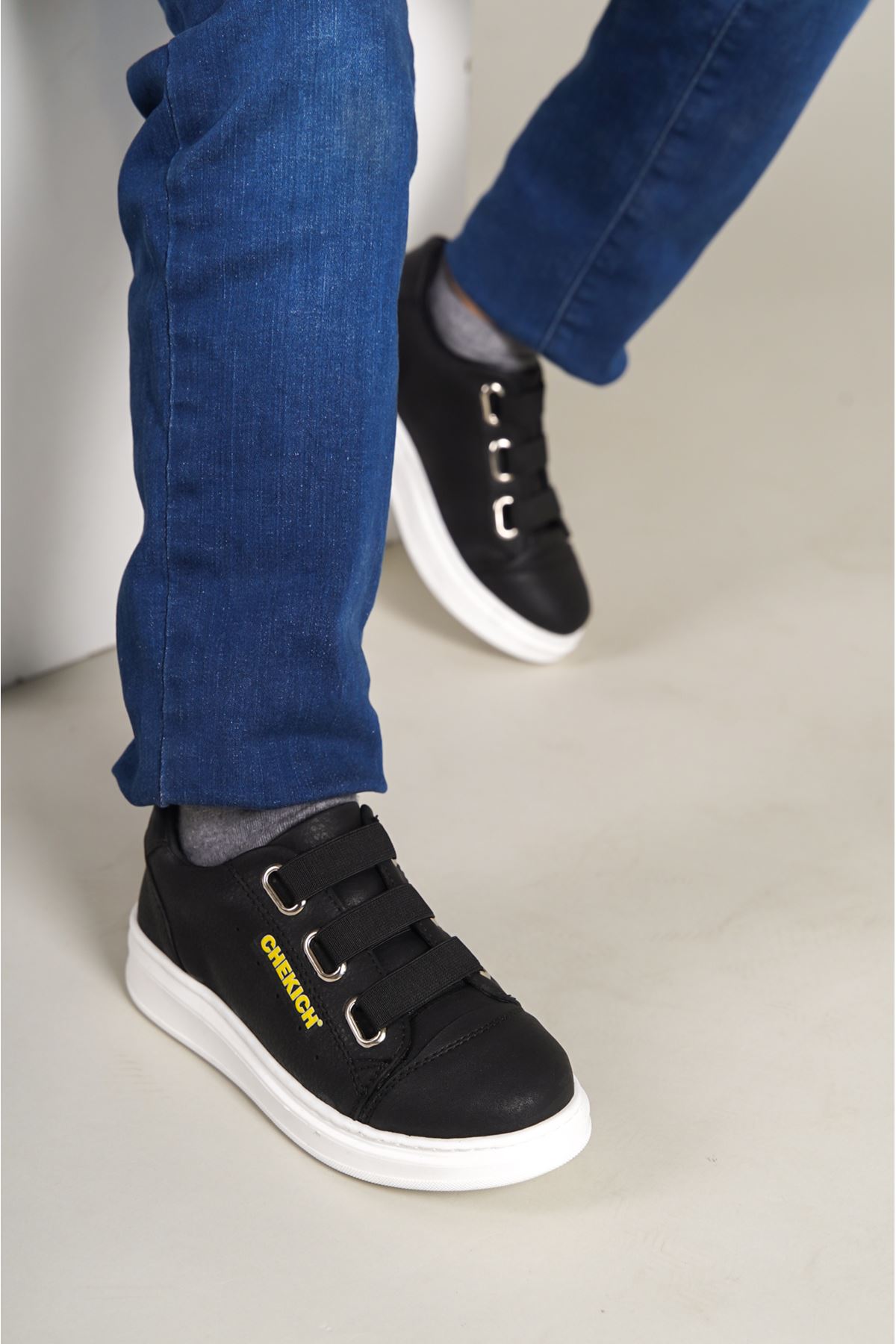 1007 Montana Çocuk Ayakkabı SIYAH - Görsel 3