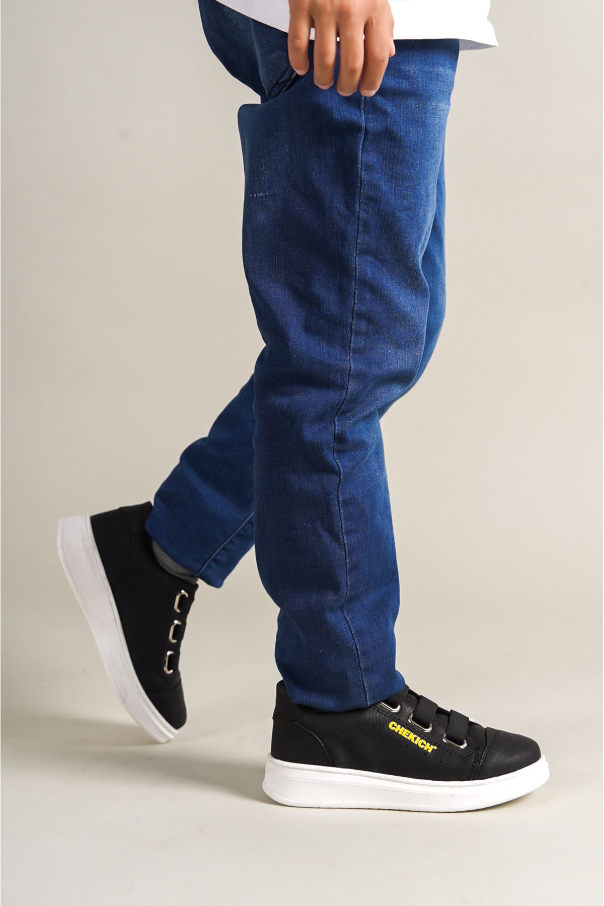 1007 Montana Çocuk Ayakkabı SIYAH - Görsel 4