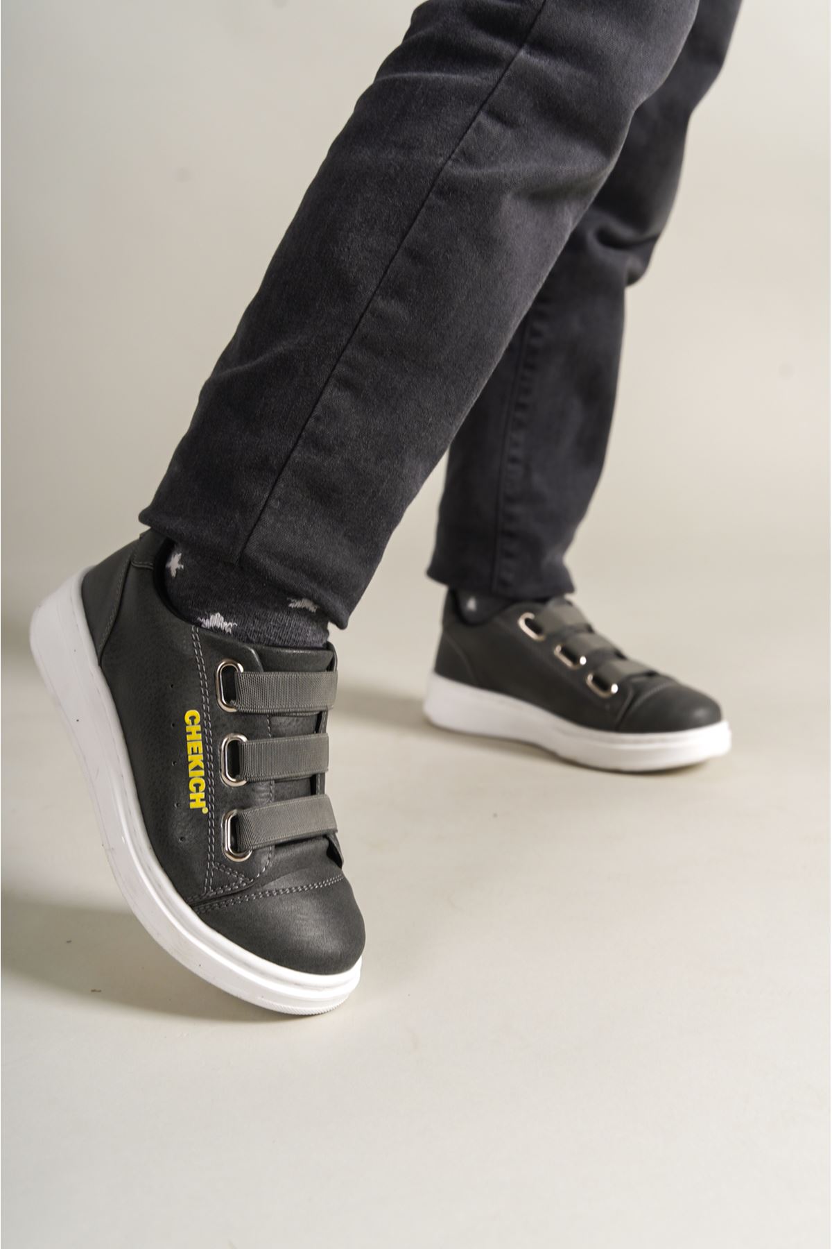 1007 Montana Çocuk Ayakkabı ANTRASIT - Görsel 3