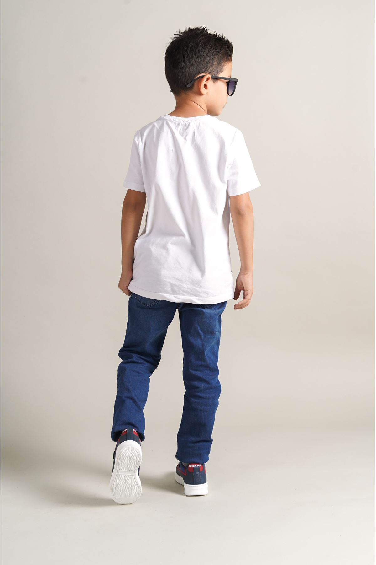 1015 Star-X Çocuk Ayakkabı Lacivert Mavi Kırmızı - Görsel 3