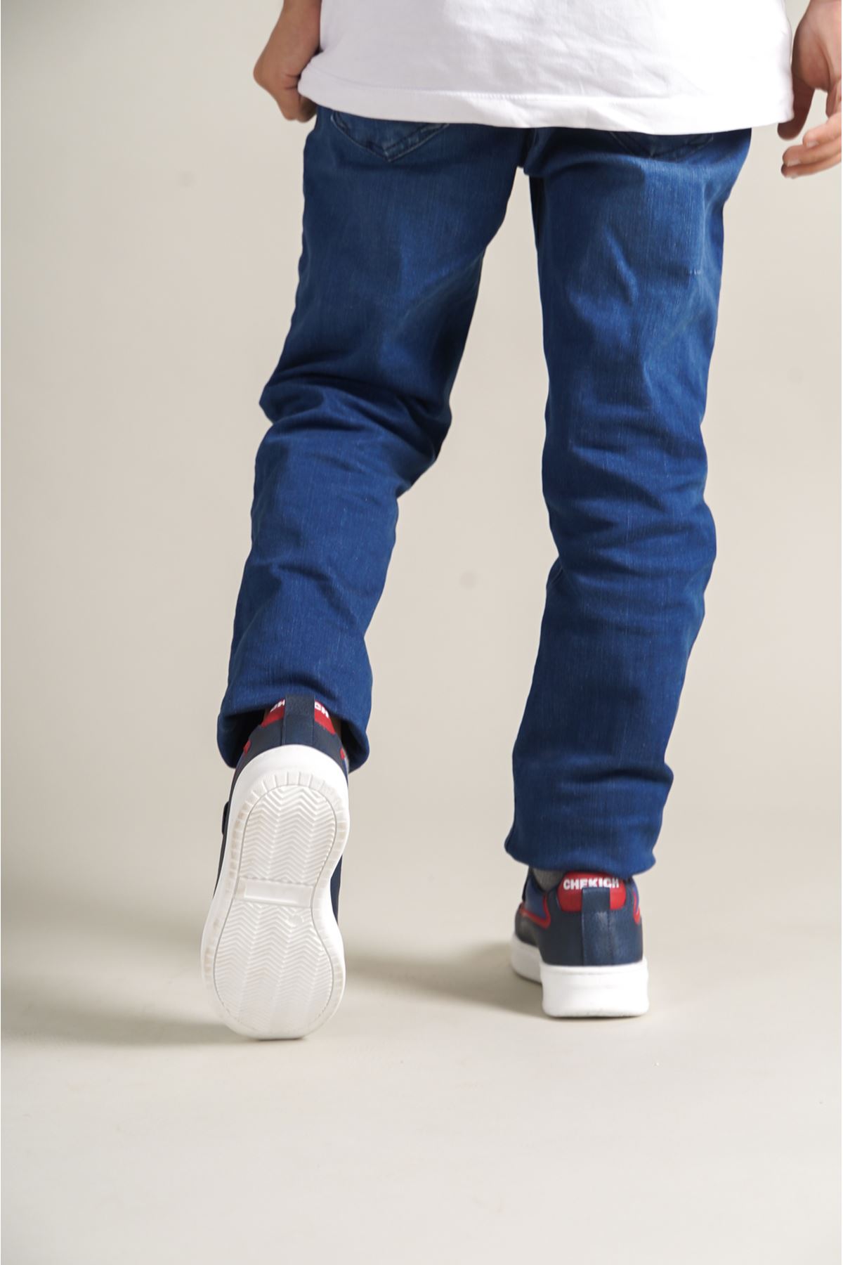 1015 Star-X Çocuk Ayakkabı Lacivert Mavi Kırmızı - Görsel 5