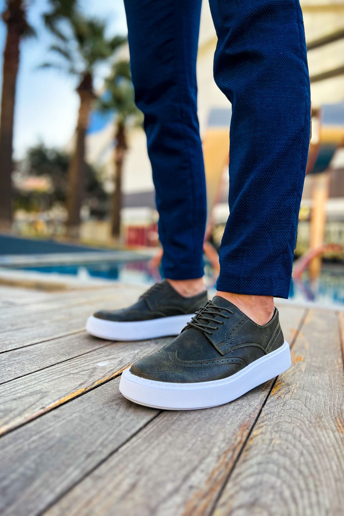 CH149 CBT Changer Over Erkek Ayakkabı HAKI - Görsel 3