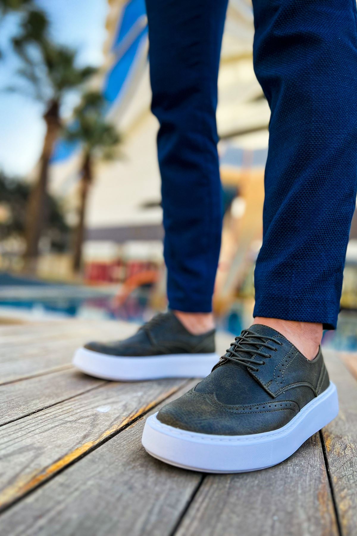 CH149 CBT Changer Over Erkek Ayakkabı HAKI - Görsel 4