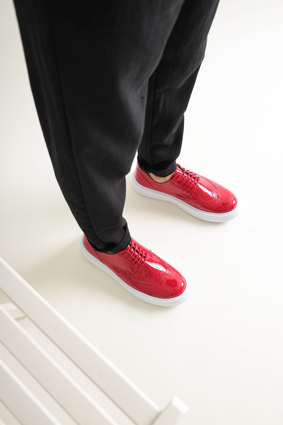 CH149 RBT Change Over Erkek Ayakkabı KIRMIZI - Görsel 3