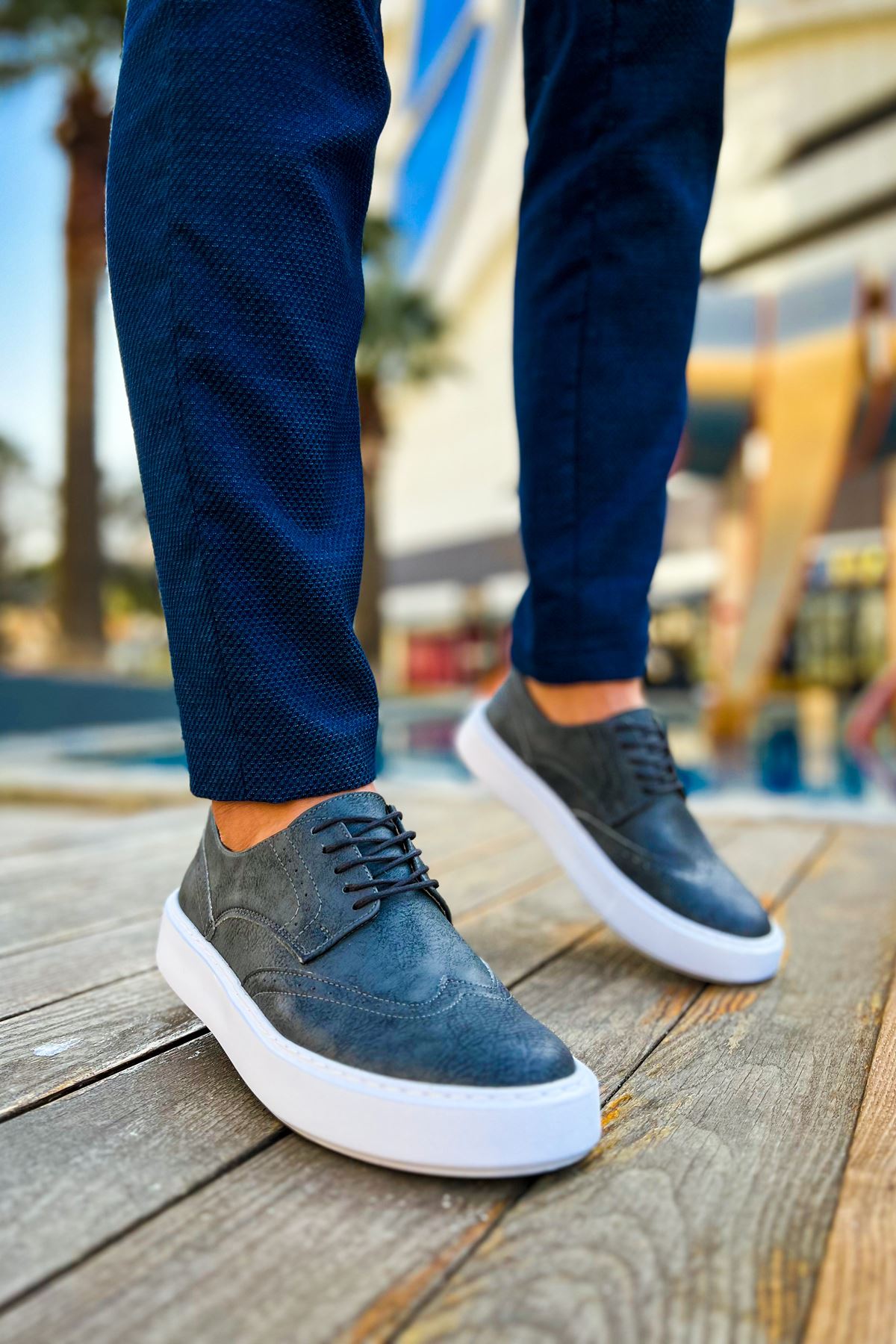 CH149 CBT Changer Over Erkek Ayakkabı ANTRASIT - Görsel 3