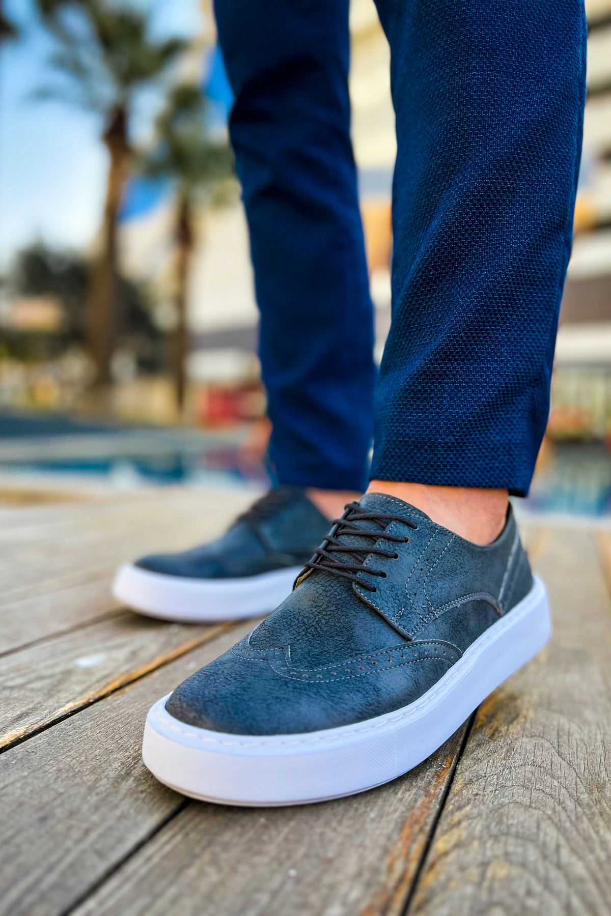 CH149 CBT Changer Over Erkek Ayakkabı ANTRASIT - Görsel 4