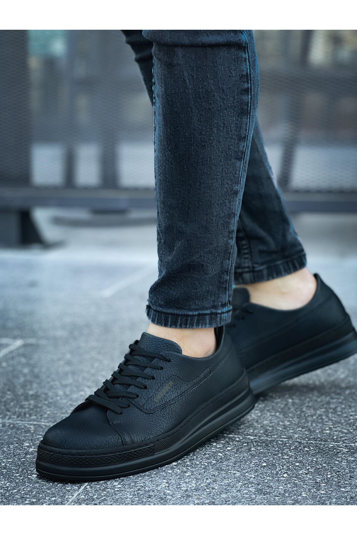 CH2401 CBT Erkek Ayakkabı SIYAH - Görsel 4
