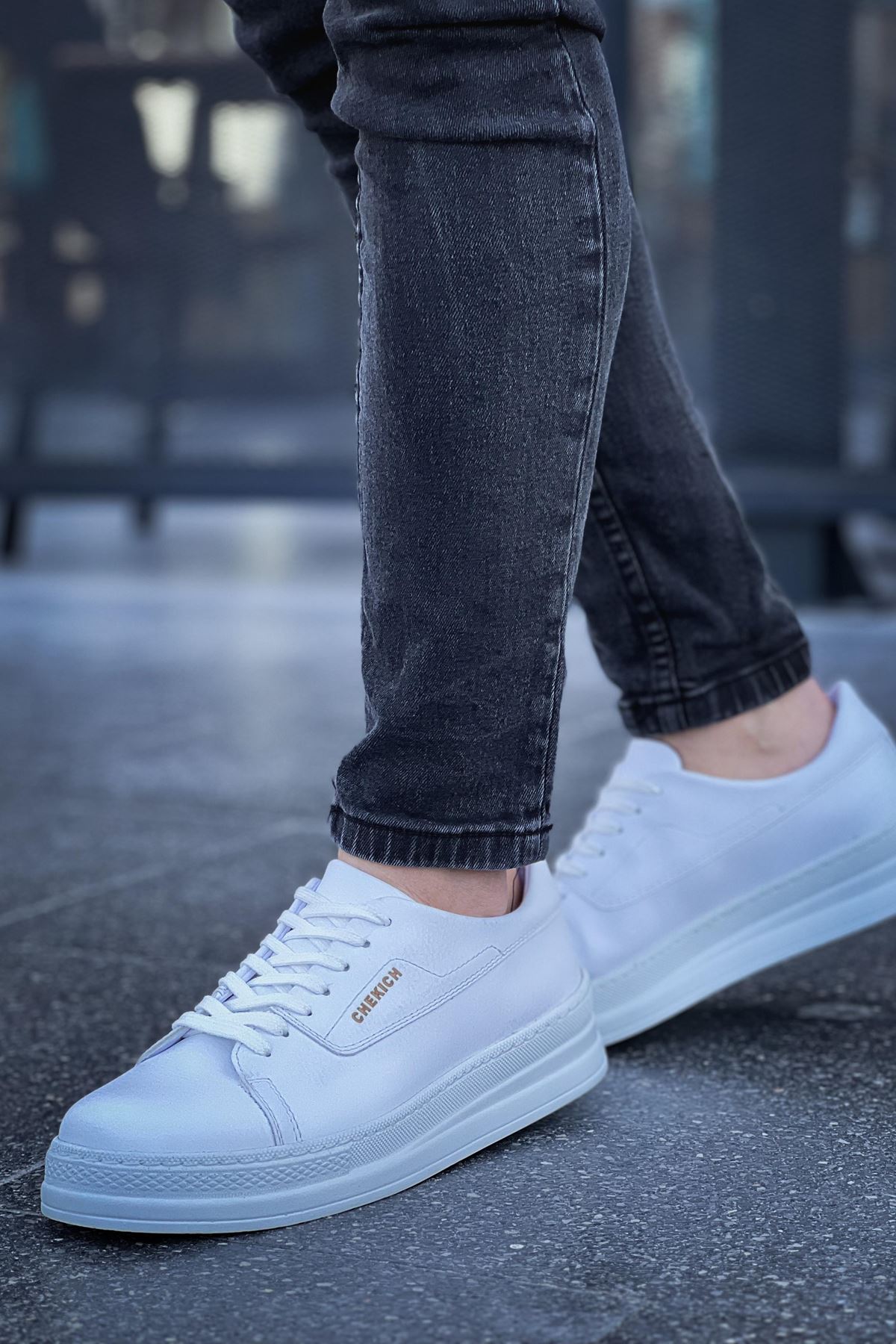 CH2401 CBT Erkek Ayakkabı BEYAZ - Görsel 4