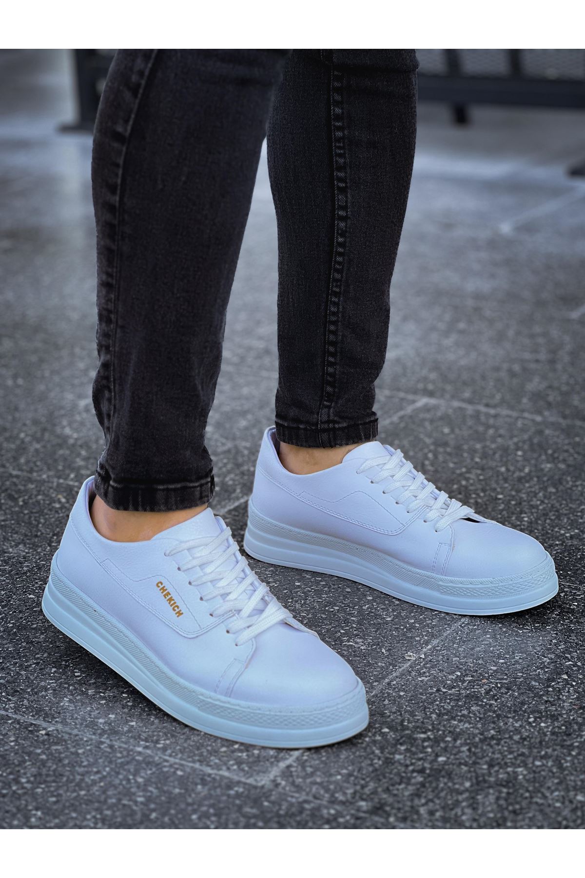 CH2401 CBT Erkek Ayakkabı BEYAZ - Görsel 5