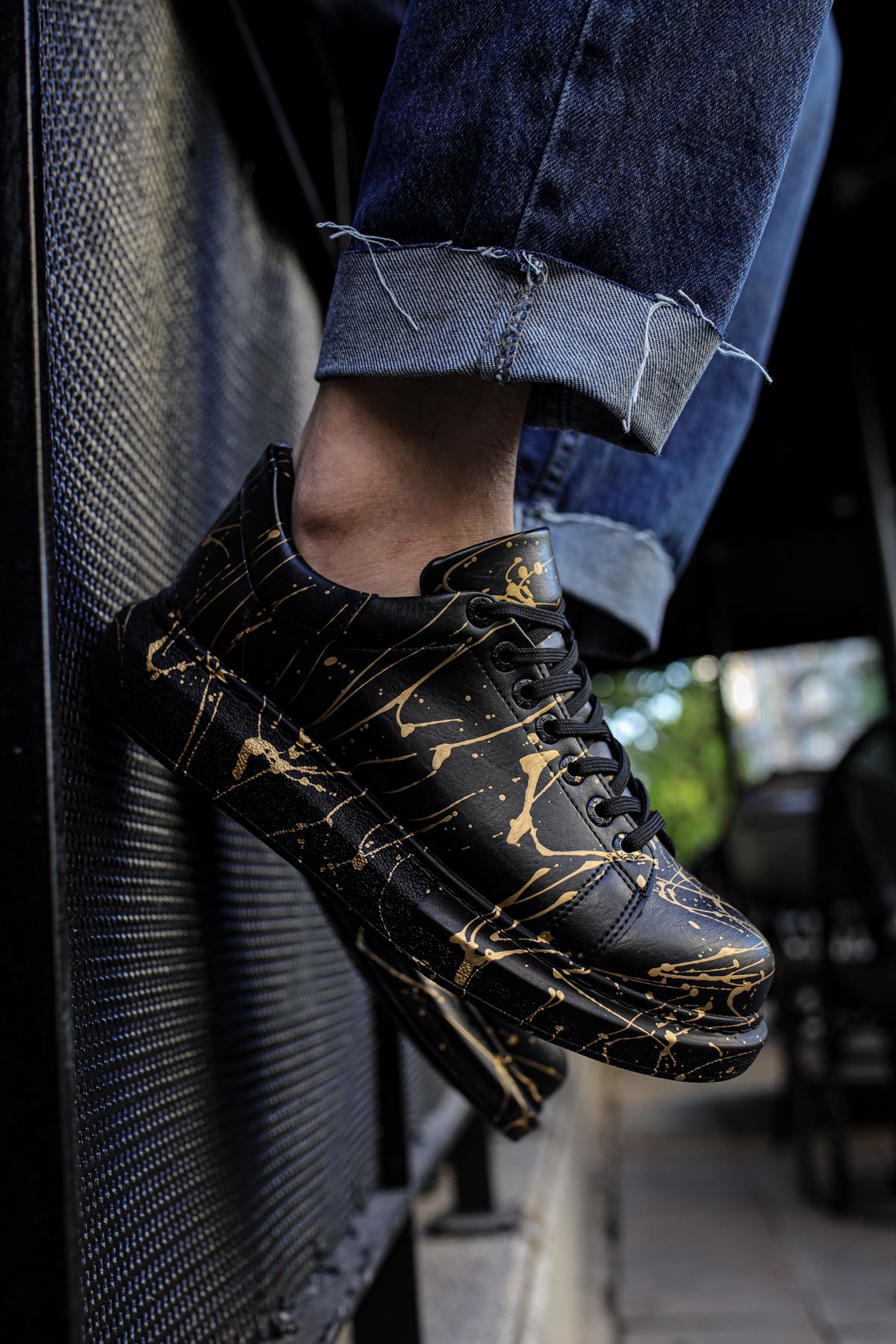 CH254 CST Pittura Erkek Ayakkabı 473 ALTIN SPLUSH - Görsel 3