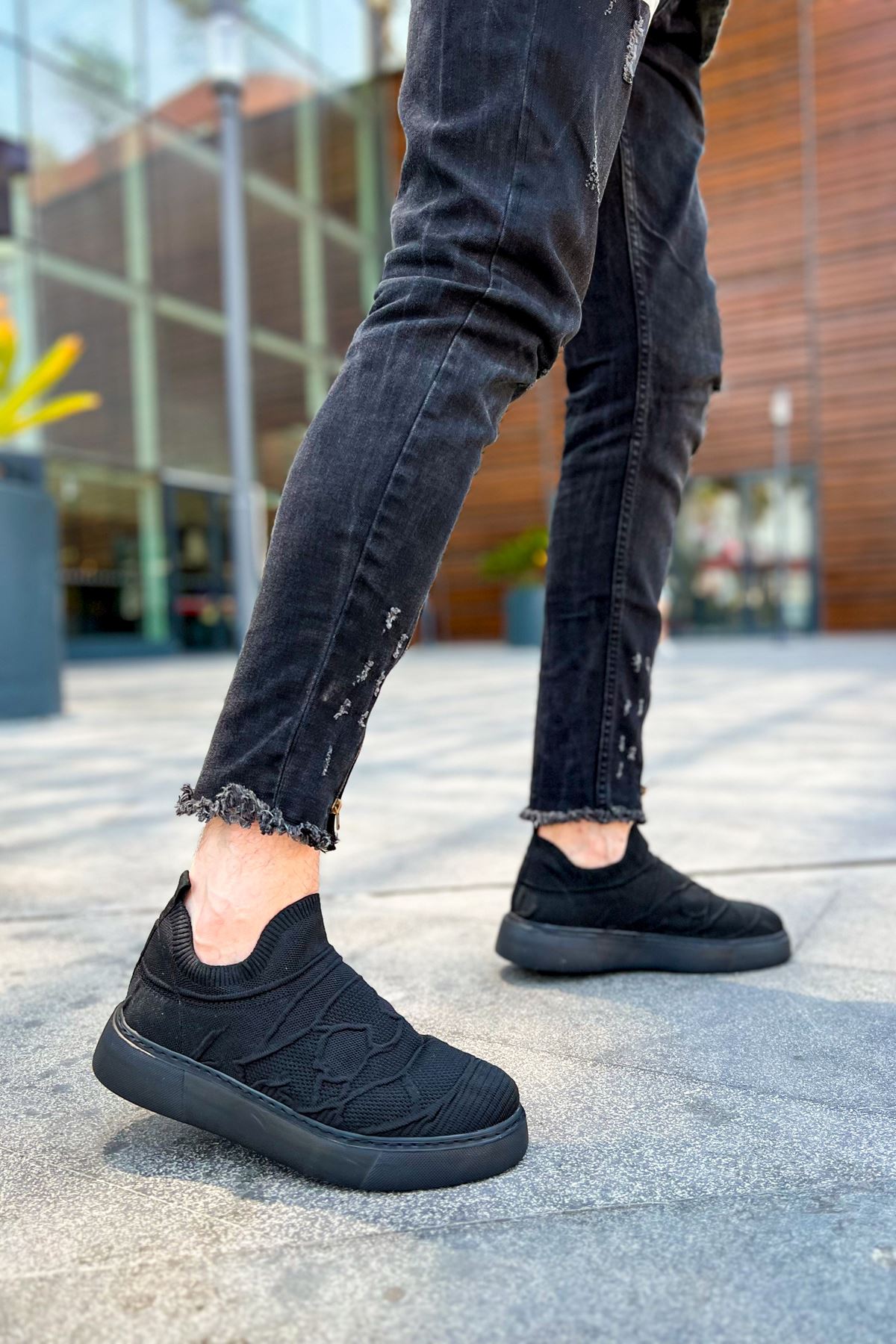 CH411 TST Craig Erkek Ayakkabı SIYAH - Görsel 5