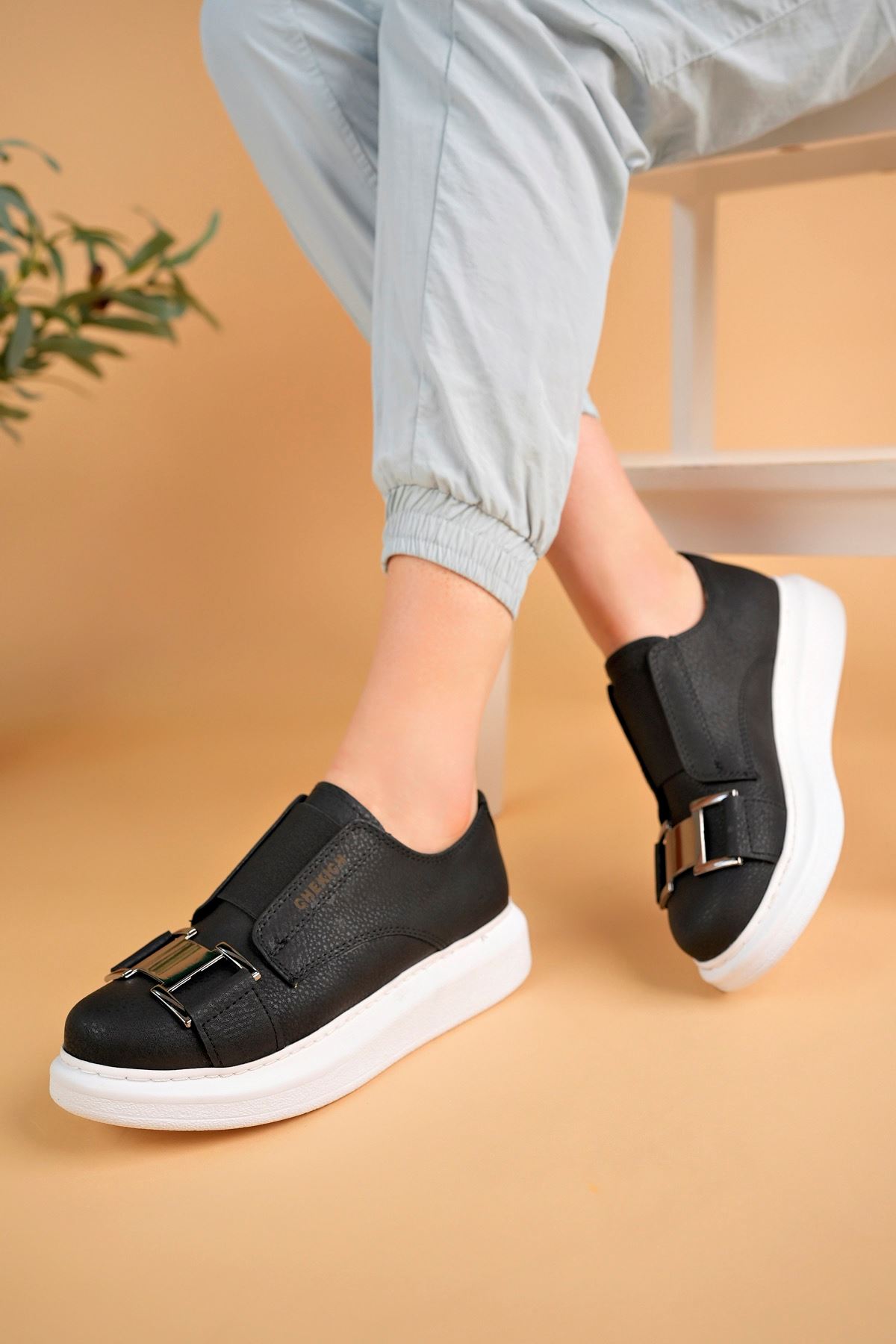 CH297 CBT Kadın Ayakkabı SIYAH - Görsel 3