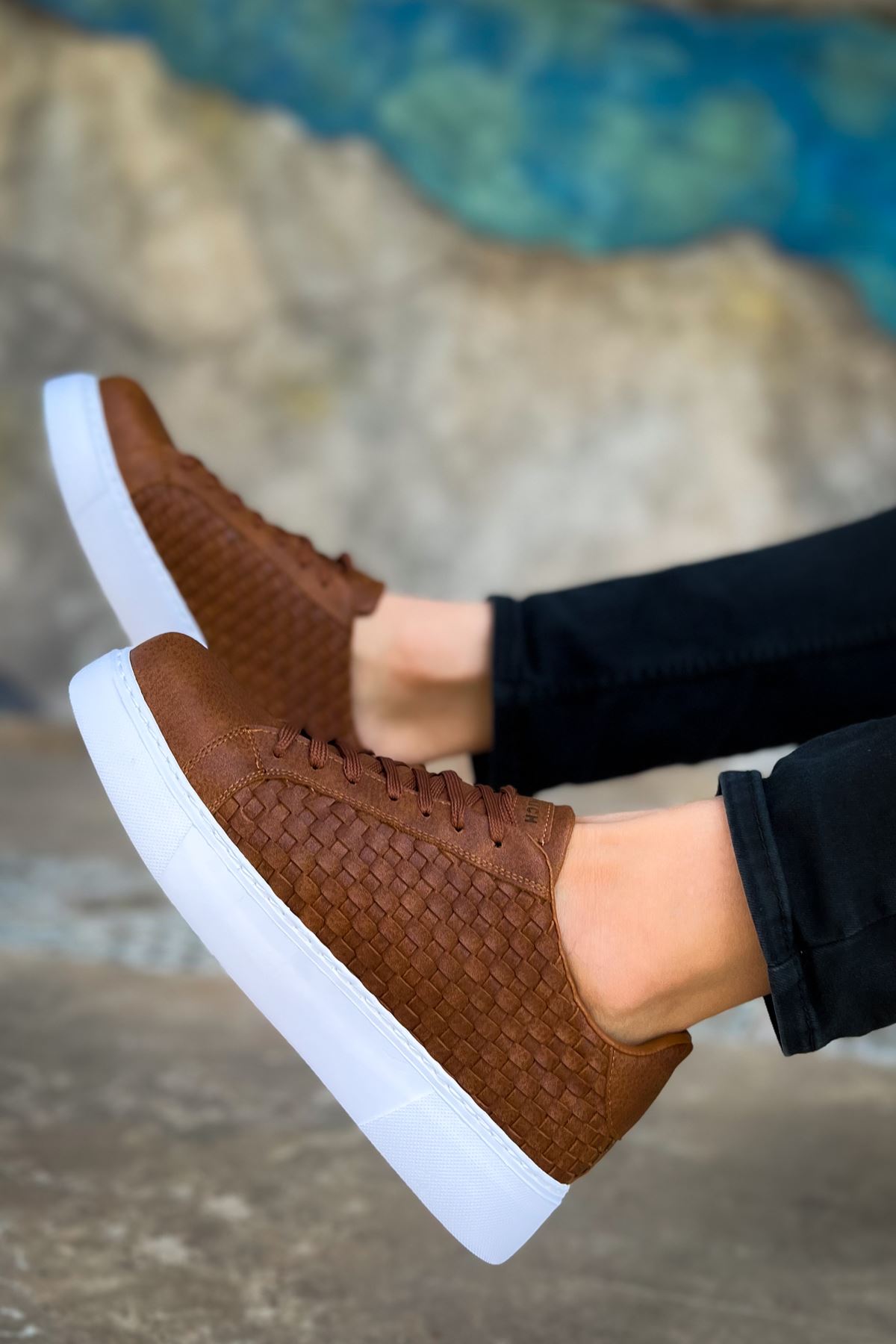 CH203 OBT Maglieria Erkek Ayakkabı TABA - Görsel 6