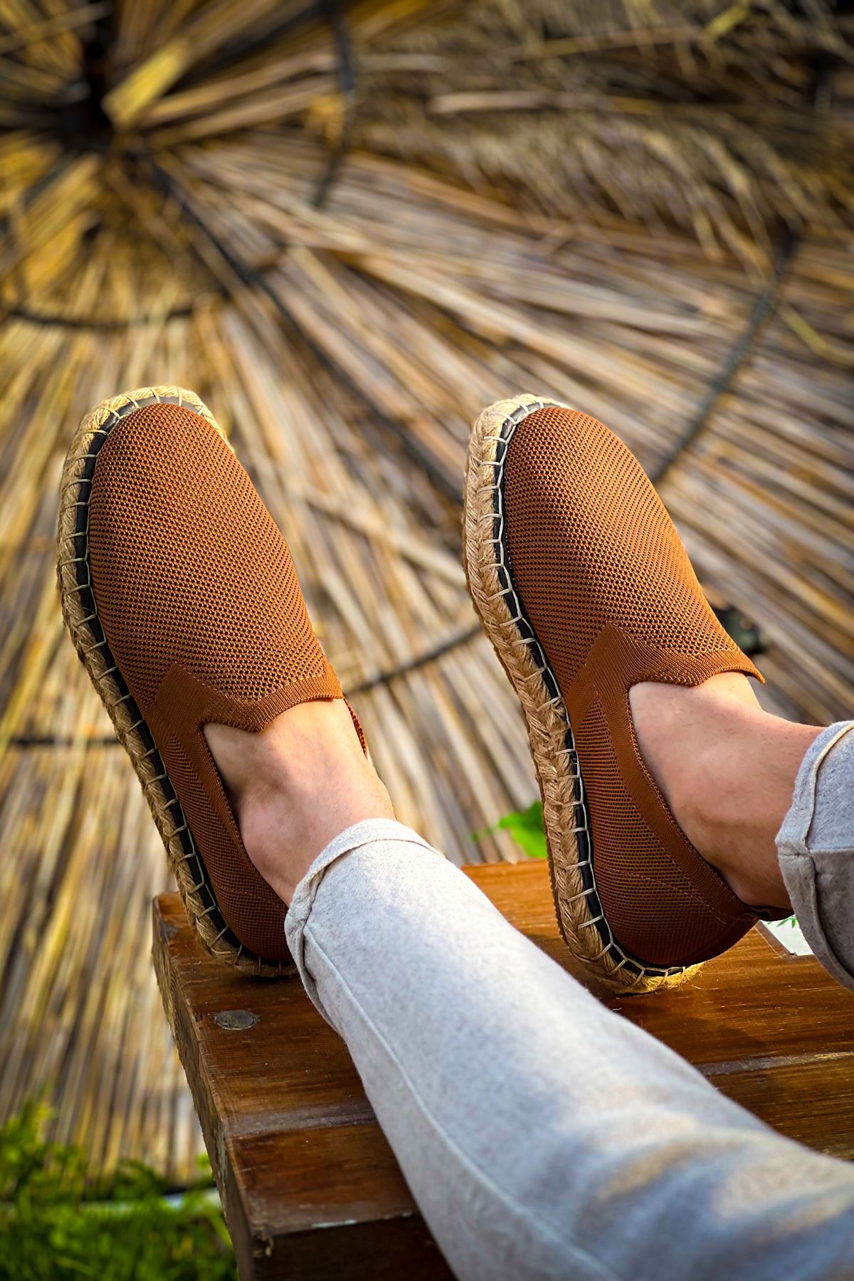 CH305 Triko Erkek Ayakkabı KAHVE - Görsel 5