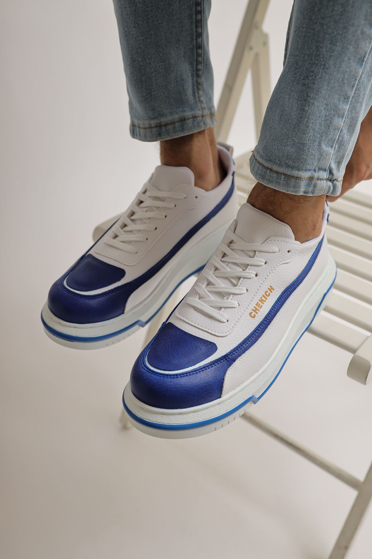 CH241 CBT Signature Line Up Erkek Ayakkabı SAX MAVI/BEYAZ - Görsel 2