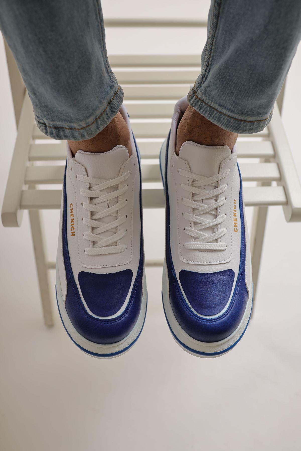 CH241 CBT Signature Line Up Erkek Ayakkabı SAX MAVI/BEYAZ - Görsel 3