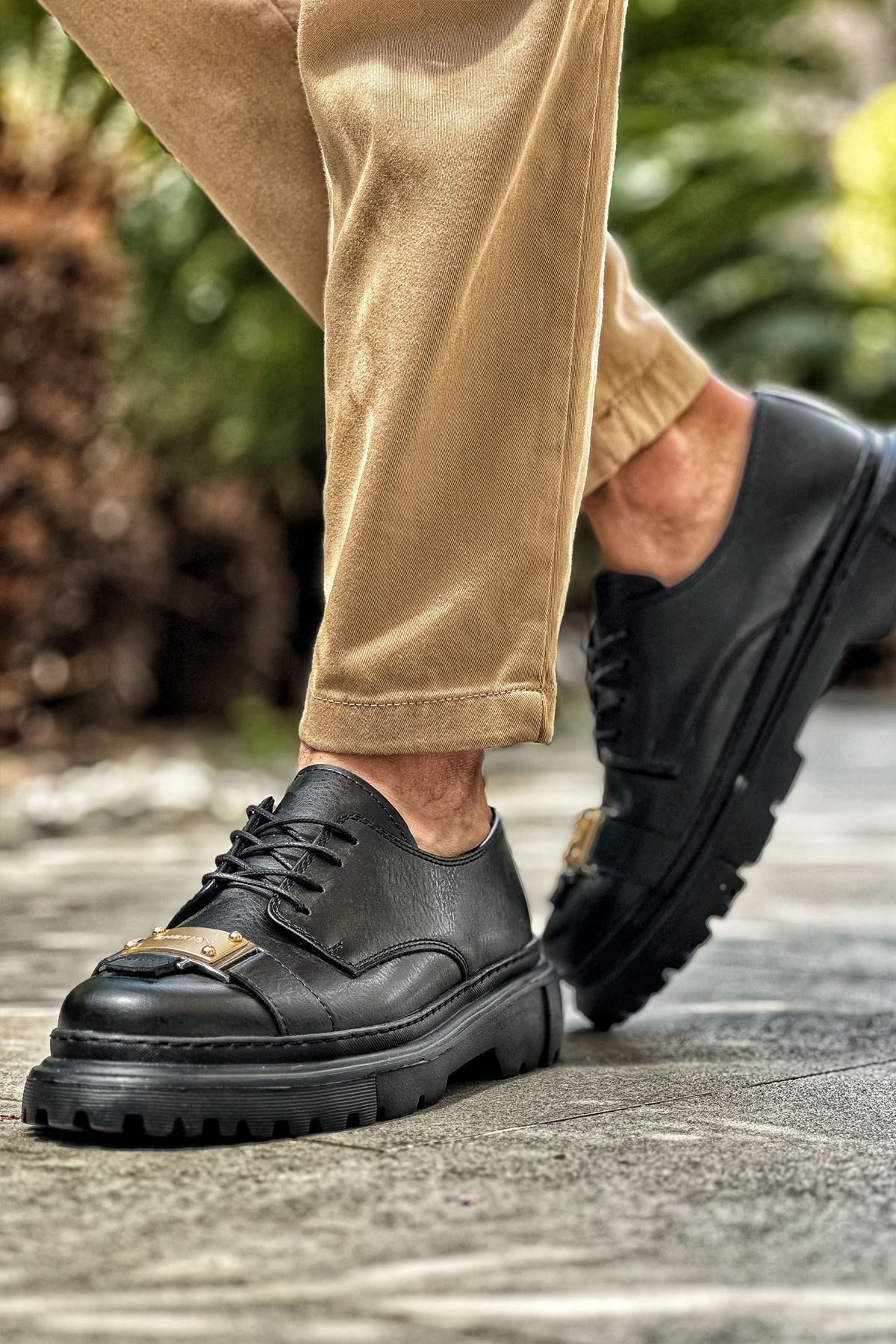 CH2402 FST Erkek Ayakkabı SIYAH - Görsel 3