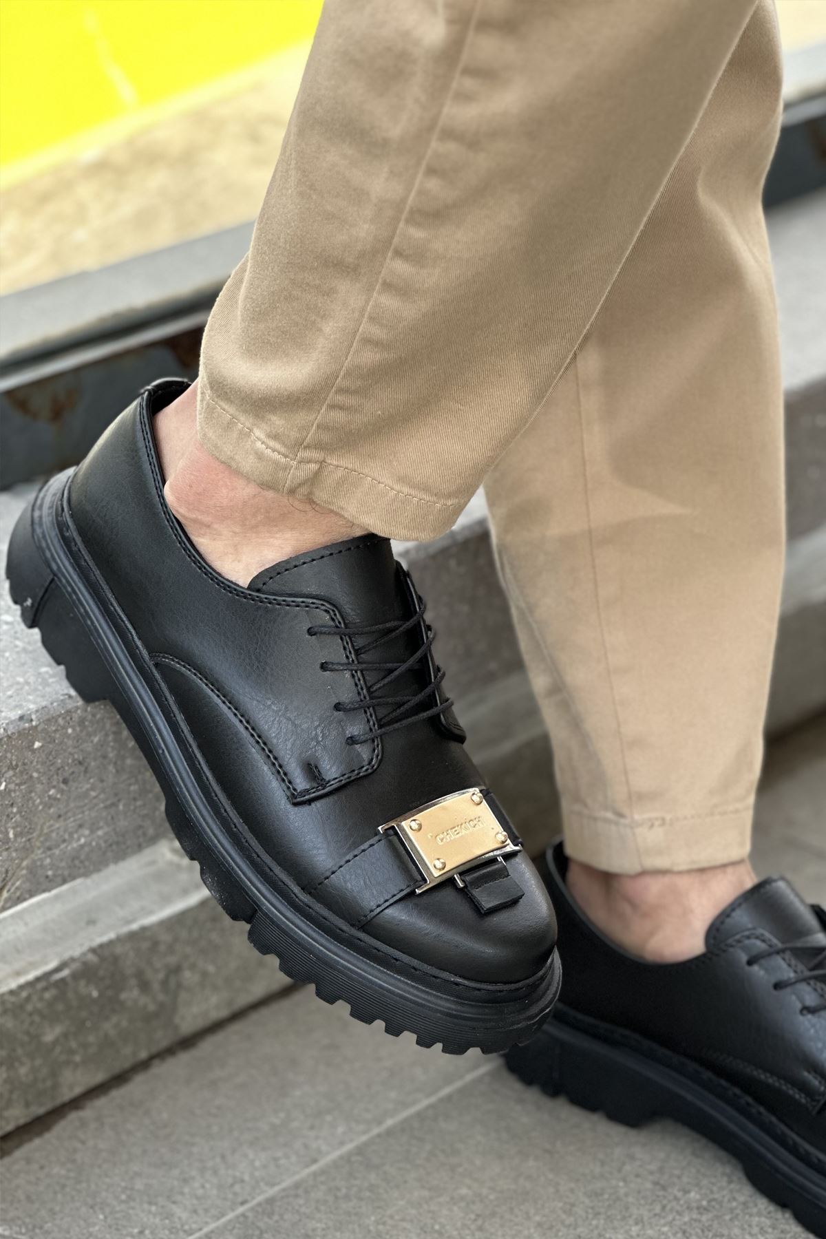 CH2402 FST Erkek Ayakkabı SIYAH - Görsel 4