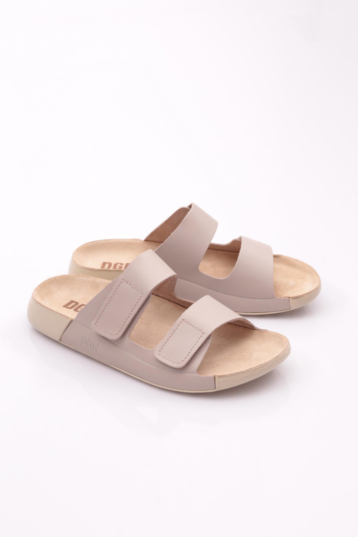 P27 Kadin Çift Bantli Terlik - Görsel 3