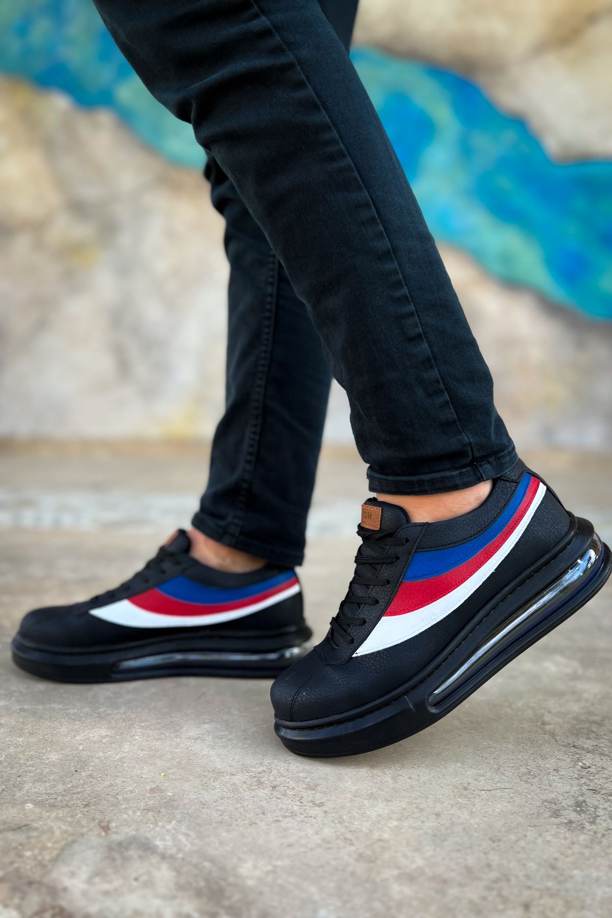 CH171 CRT Ariaso Erkek Ayakkabı SIYAH - Görsel 3