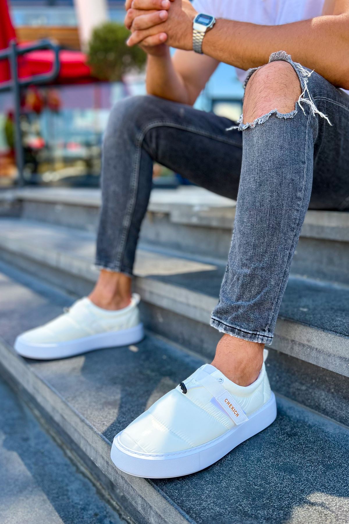 CH137 ABT Parachute Erkek Ayakkabı BEYAZ - Görsel 2