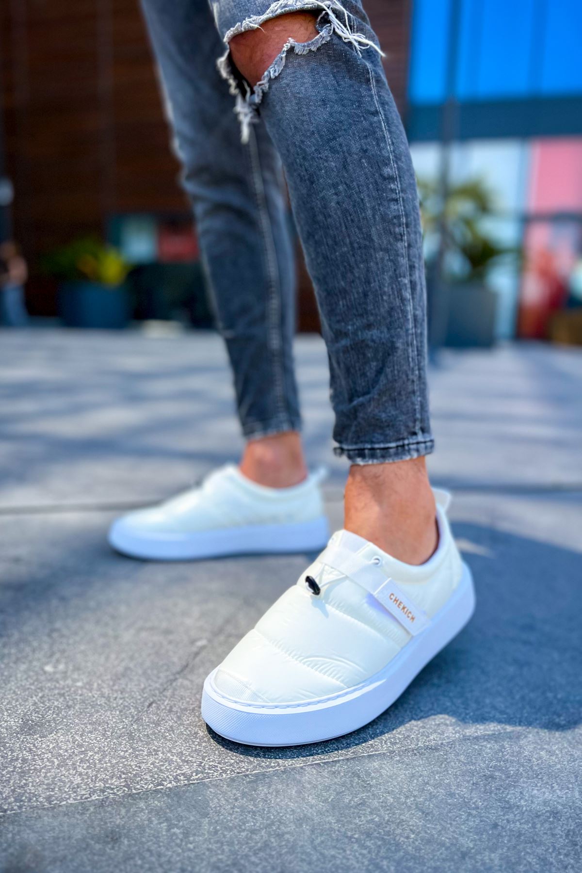 CH137 ABT Parachute Erkek Ayakkabı BEYAZ - Görsel 4