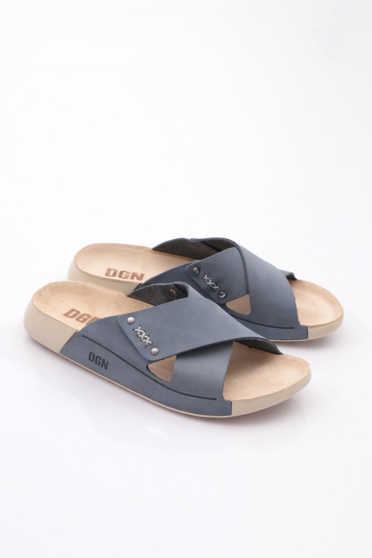 P26 Kadin Çapraz Bantli Terlik - Görsel 3