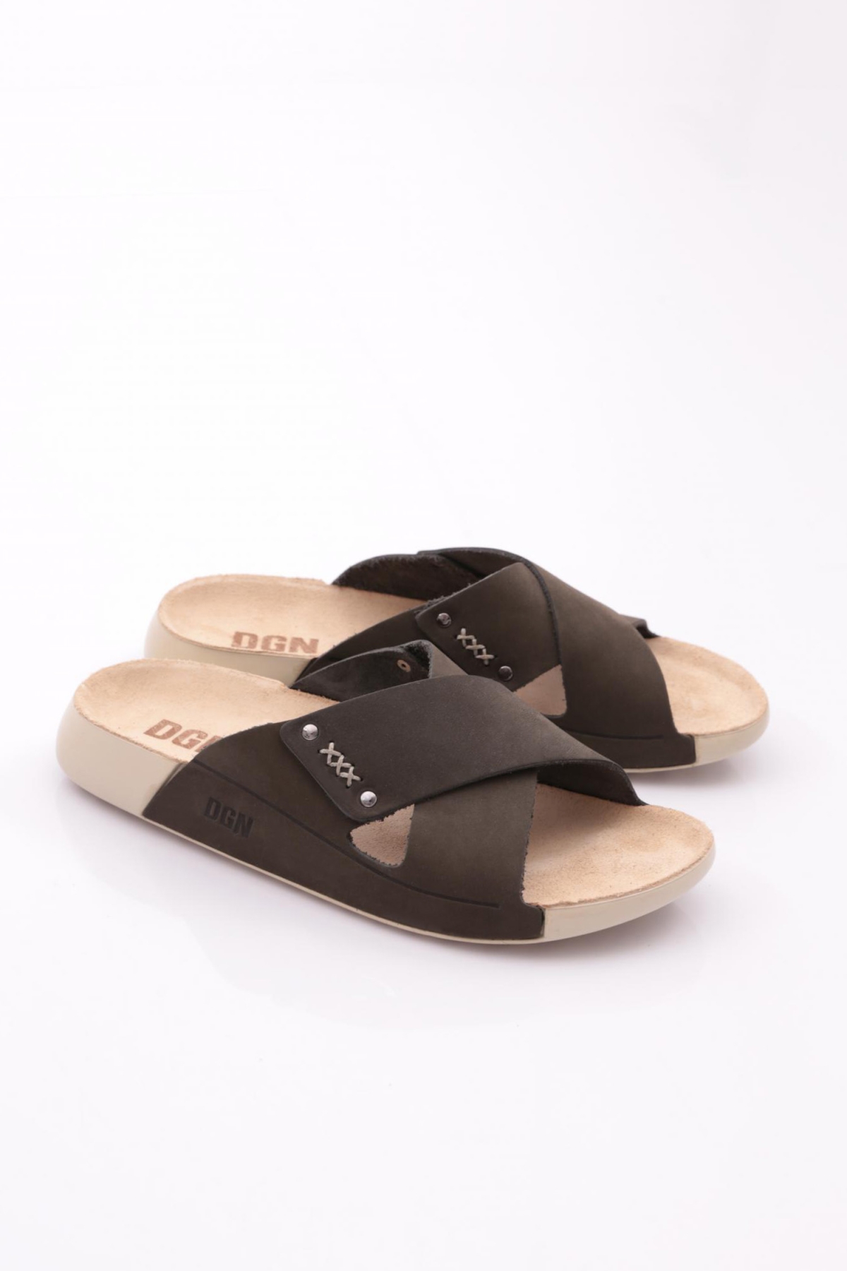 P26 Kadin Çapraz Bantli Terlik - Görsel 3