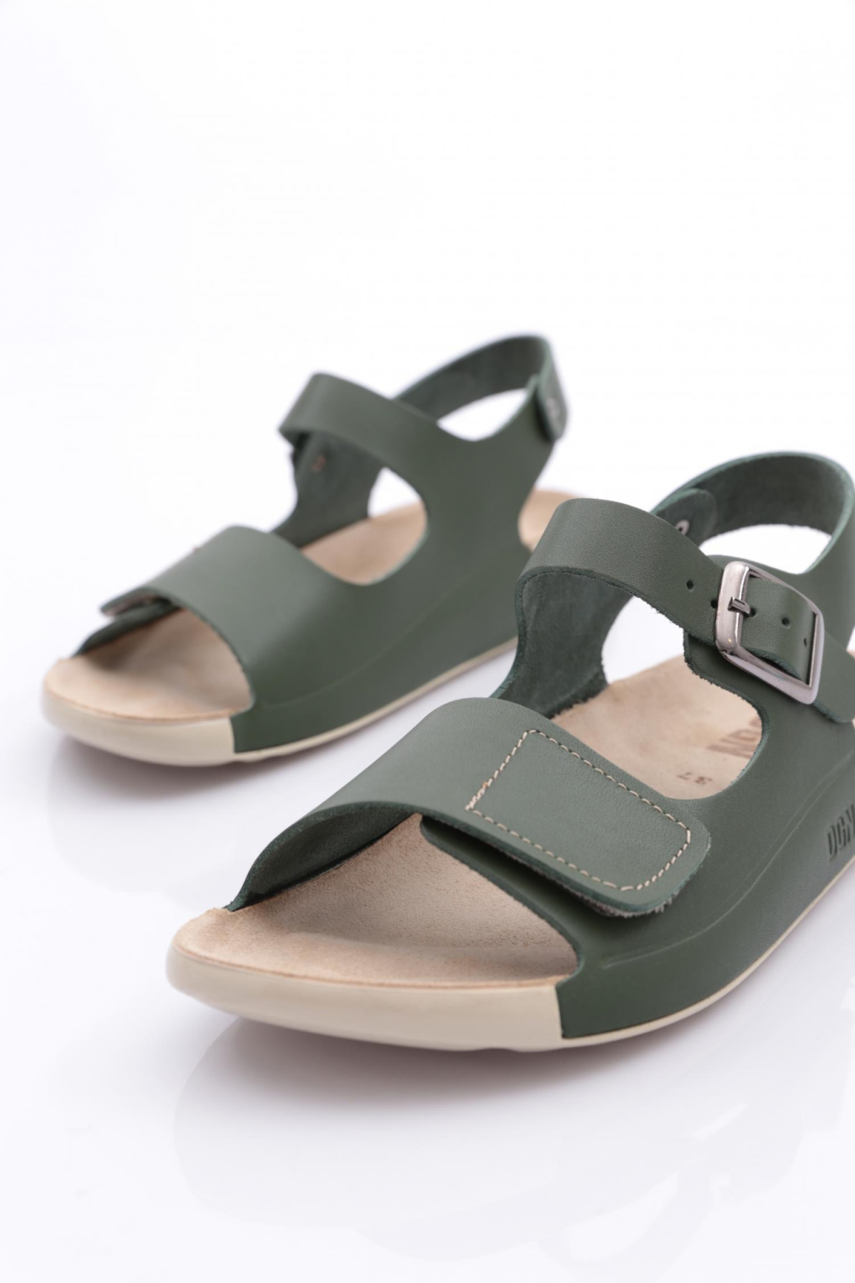 P28 Kadin Çift Bantli Sandalet - Görsel 5
