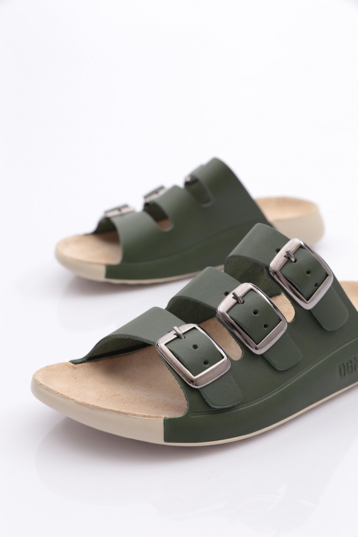 P29 Kadin Tokali Üç Bantli Terlik - Görsel 5