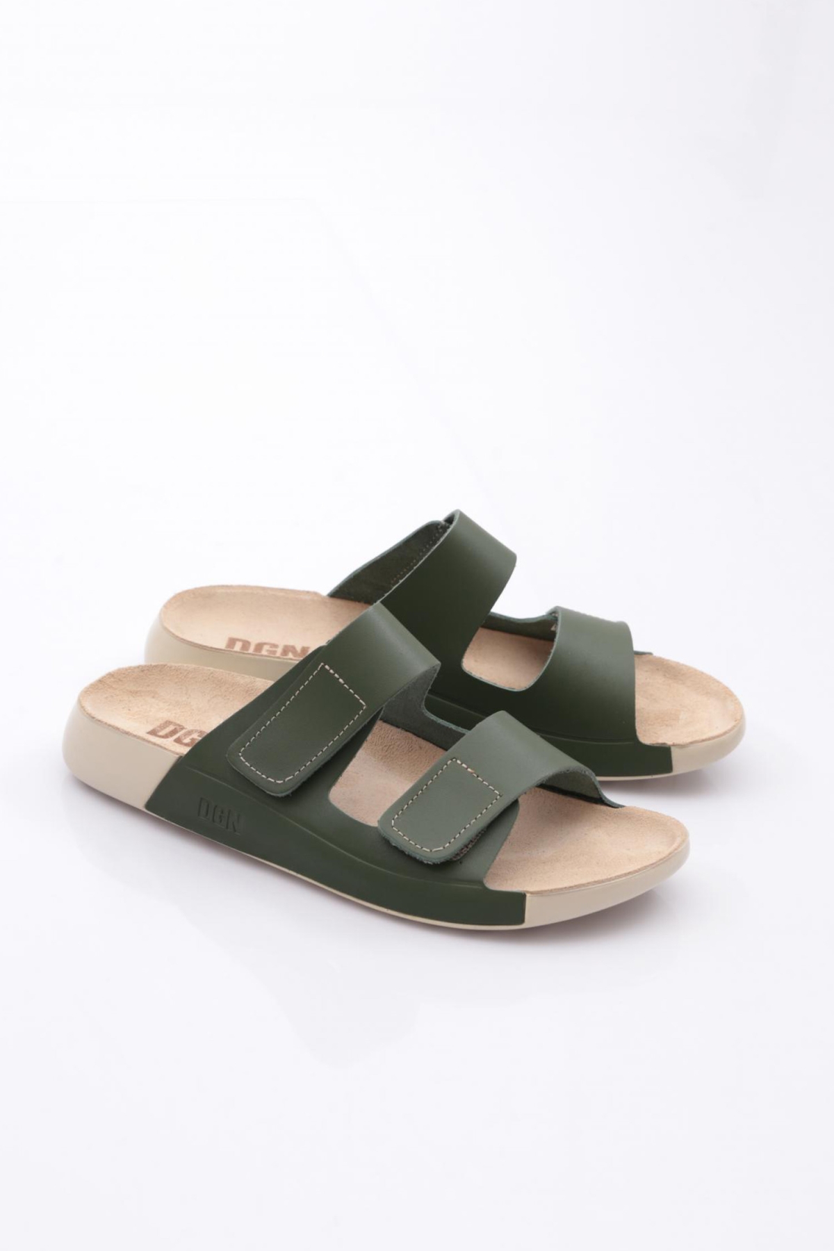 P27 Kadin Çift Bantli Terlik - Görsel 3