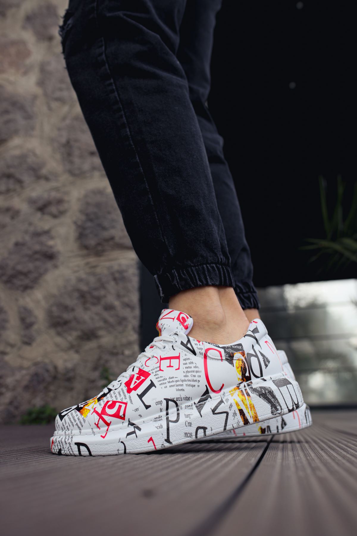 CH255 CBT Colorfull Erkek Ayakkabı DERGI BASKI - Görsel 3