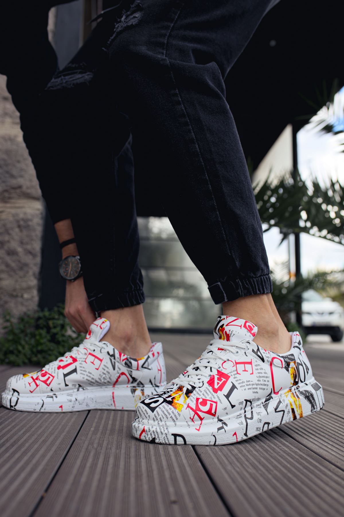 CH255 CBT Colorfull Erkek Ayakkabı DERGI BASKI - Görsel 4