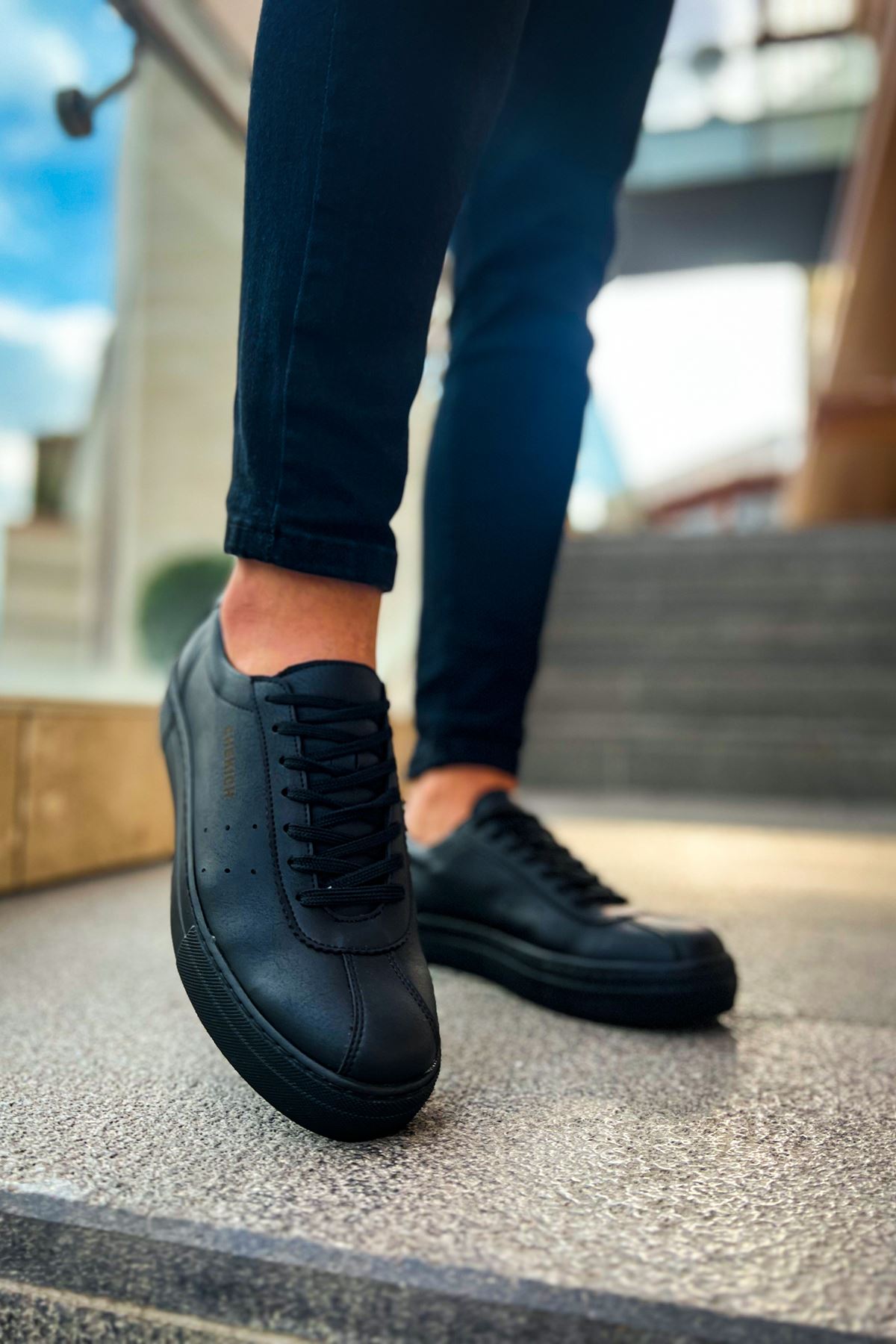 CH163 CST Erkek Ayakkabı SIYAH - Görsel 4