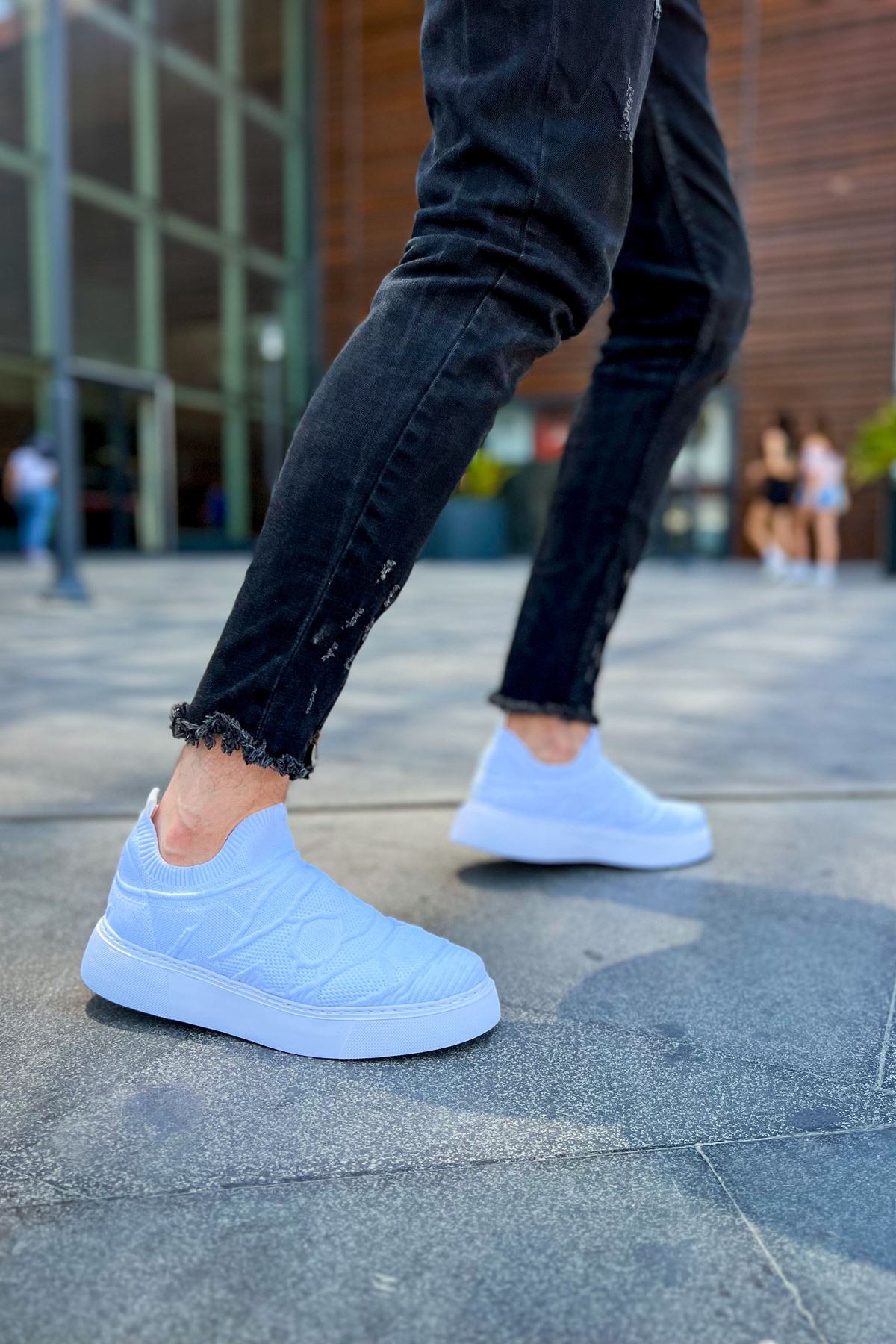 CH411 TBT Craig Erkek Ayakkabı BEYAZ - Görsel 5