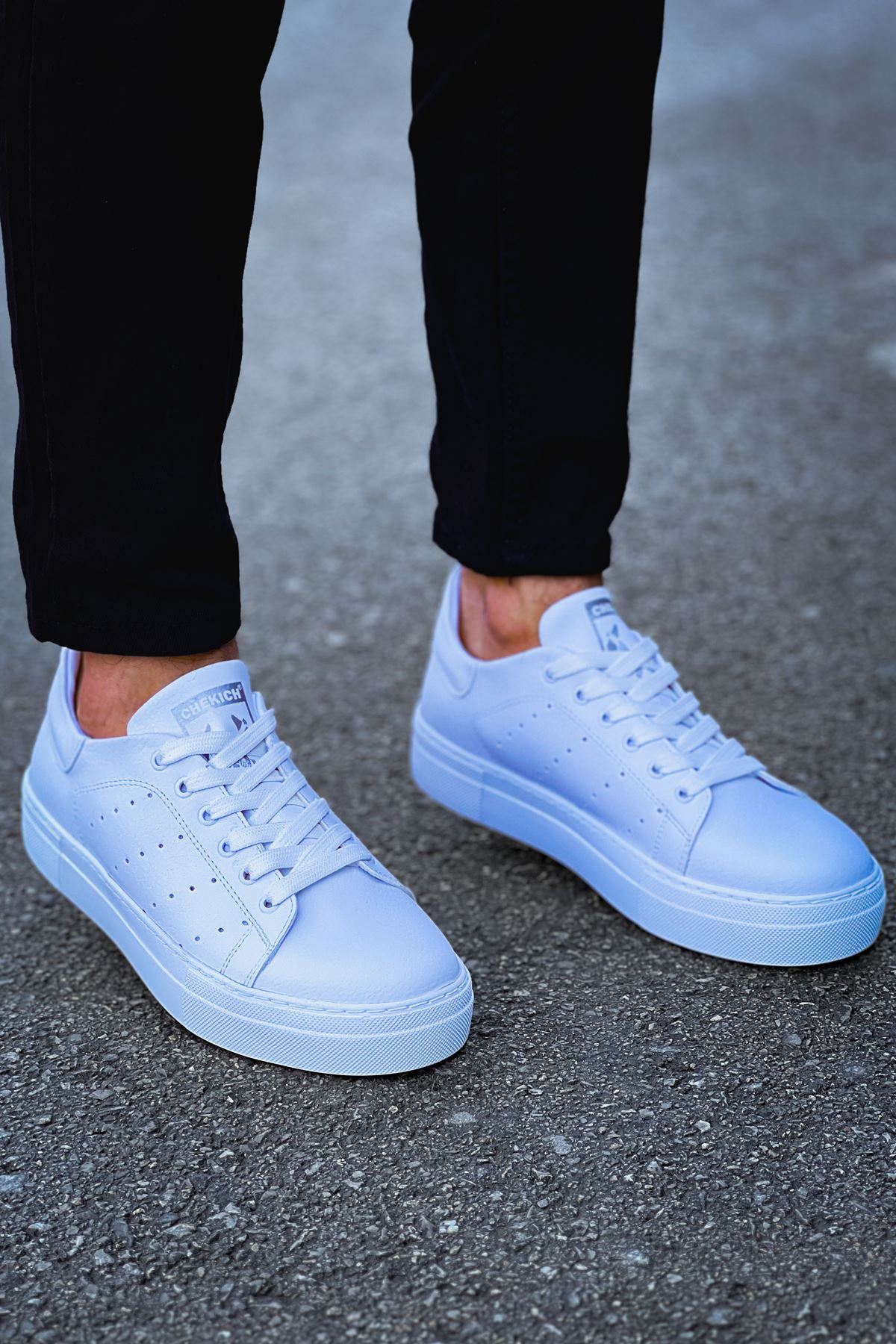 CH983 CBT Tennis Erkek Ayakkabı BEYAZ - Görsel 4