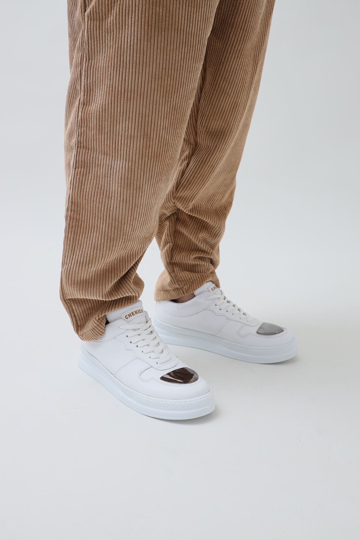 CH185 CBT Force Mirror Erkek Ayakkabı BEYAZ - Görsel 3