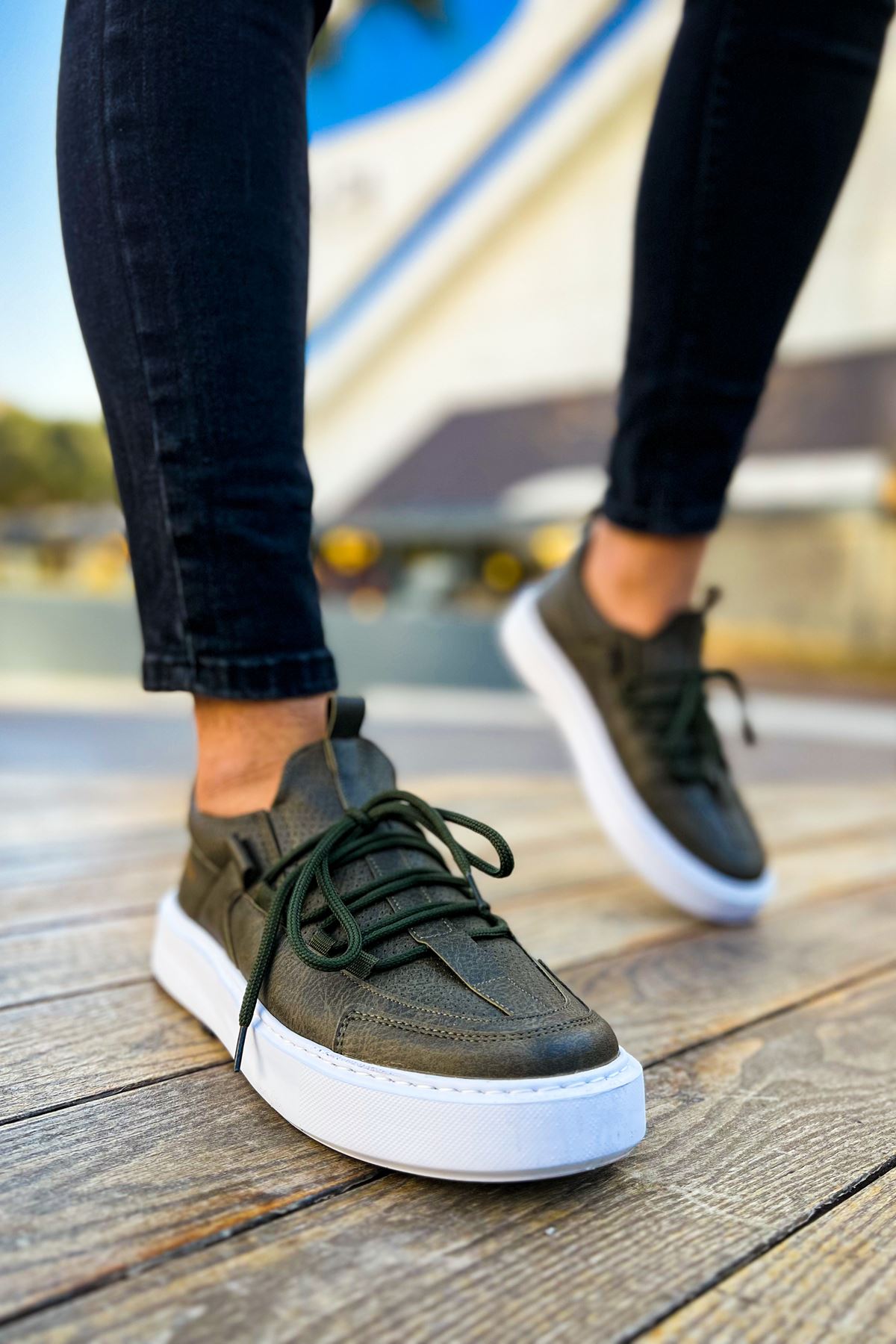 CH159 CBT Saturn Erkek Ayakkabı HAKI - Görsel 3